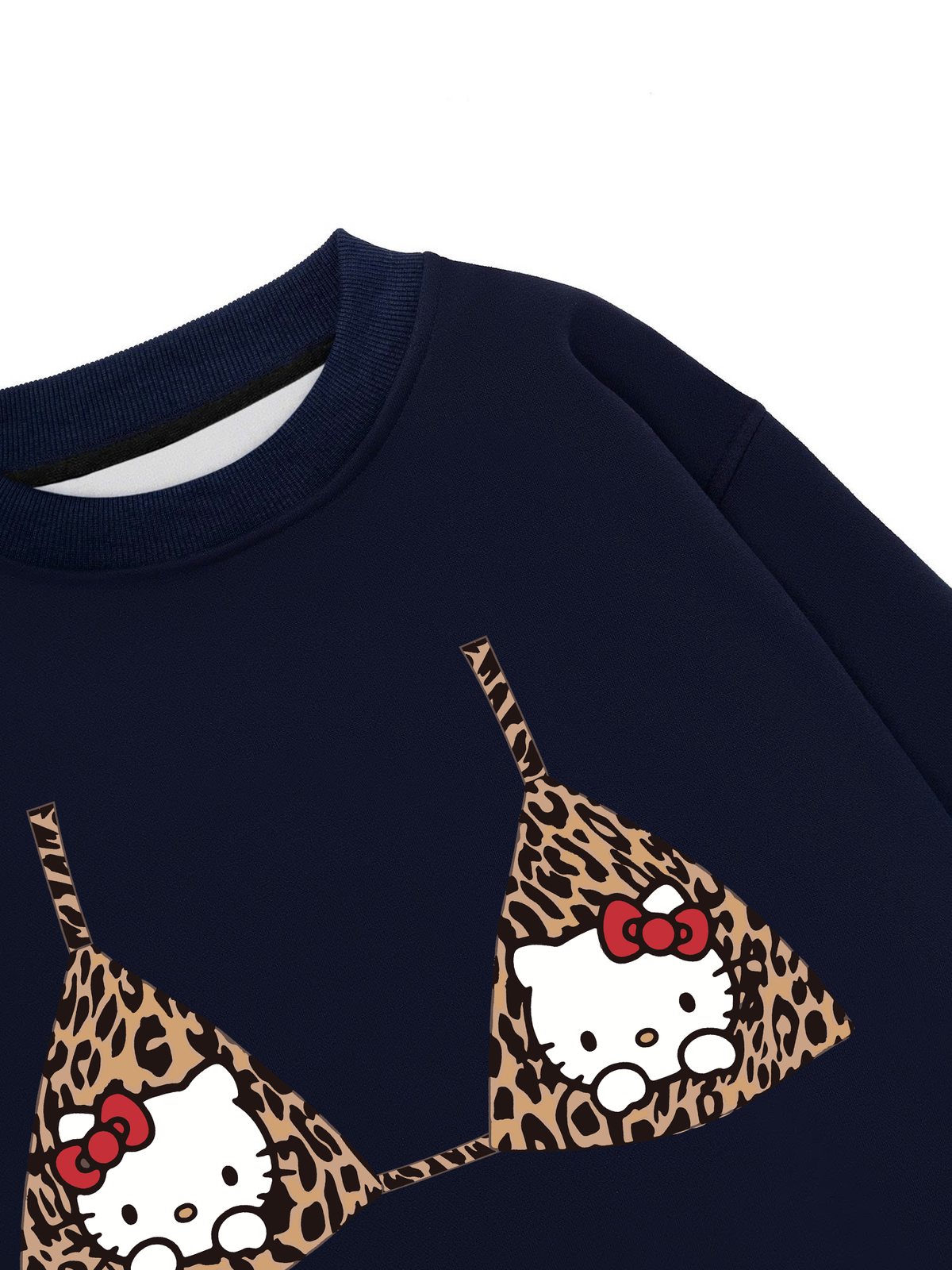 Áo Sweater Nỉ Hai Da Urban Leopard Bikini