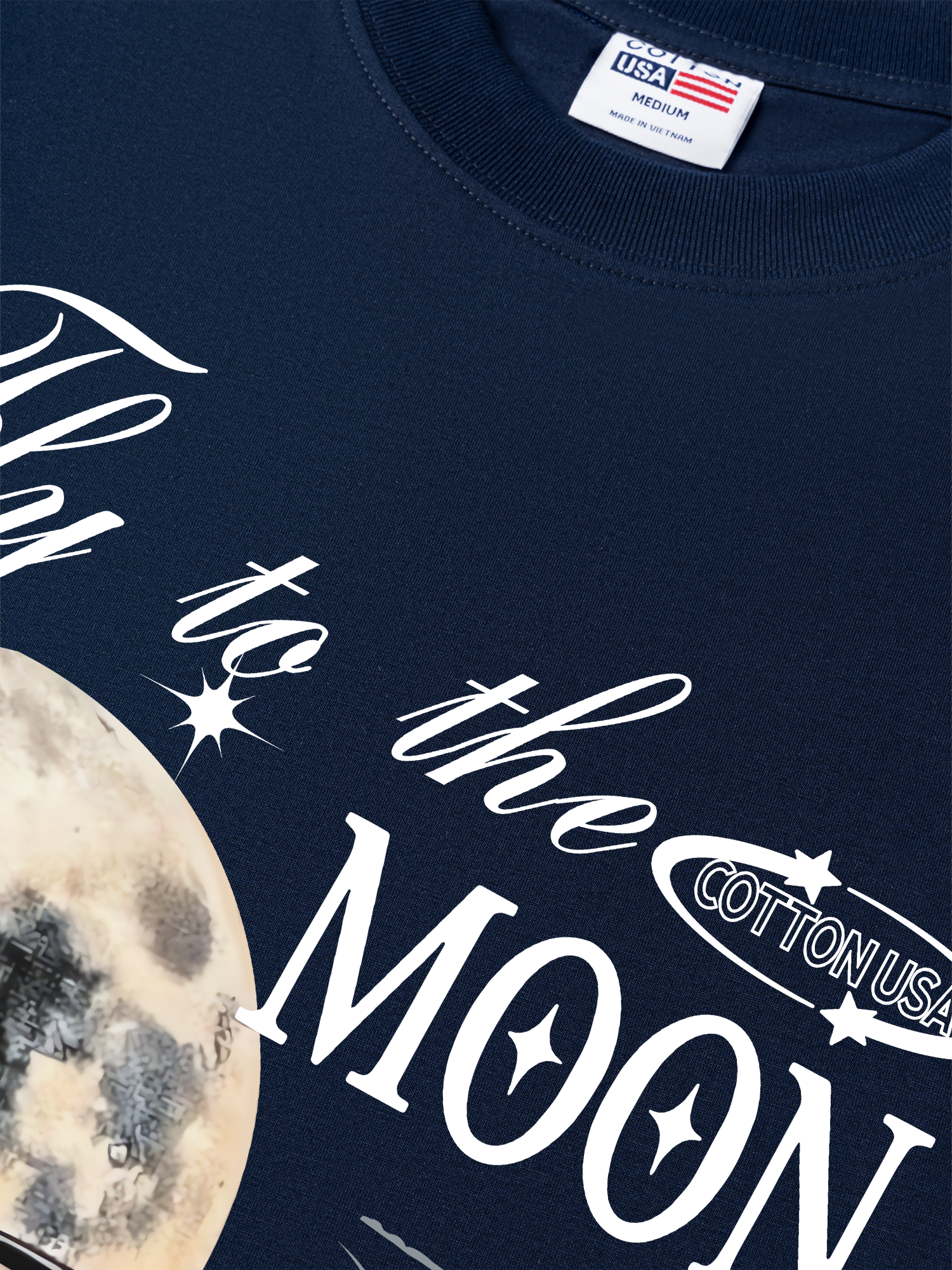 Áo Thun Relaxed Fit Porsche Fly To The Moon