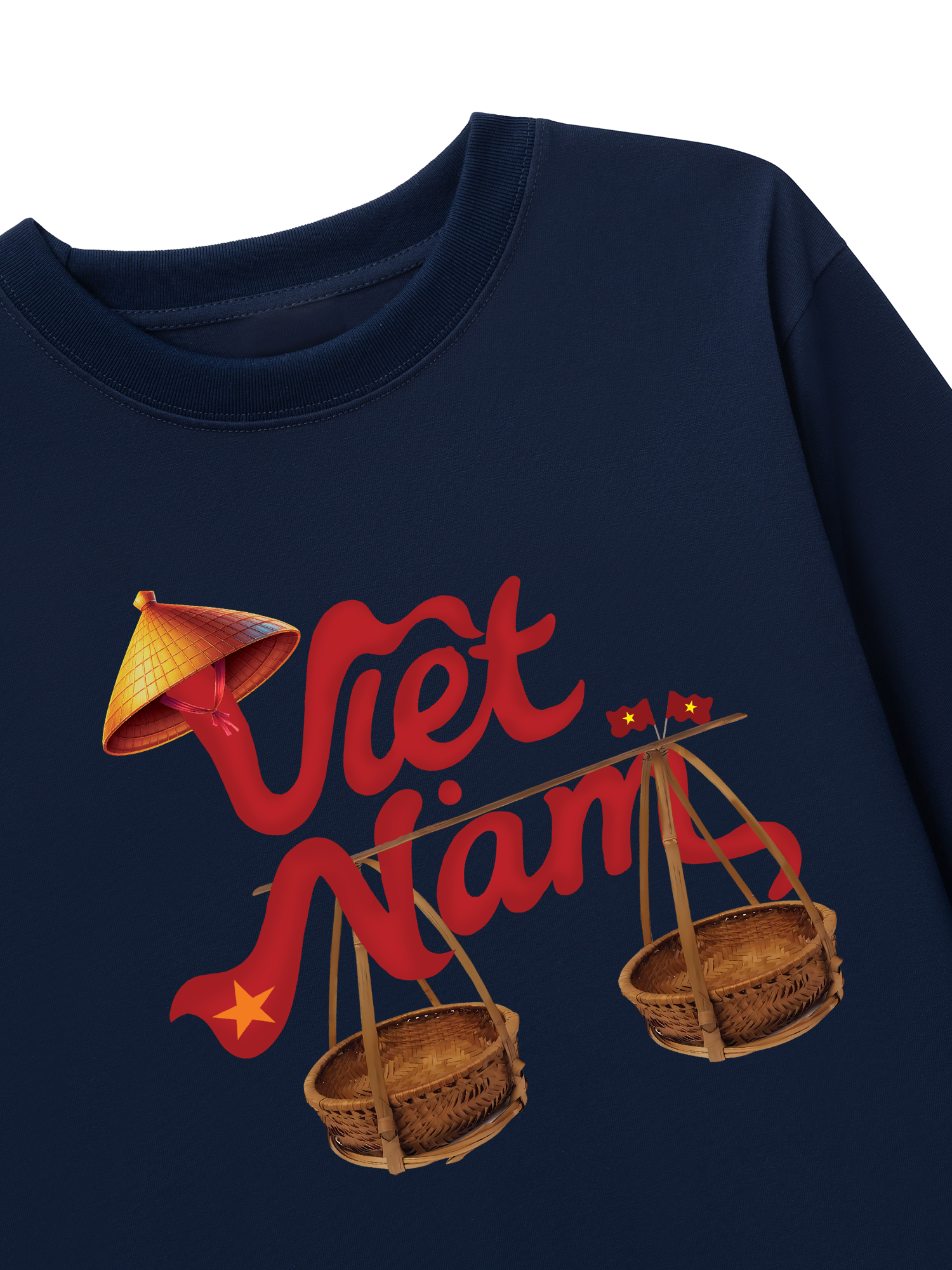 Áo Thun Dài Tay Việt Nam Xưa