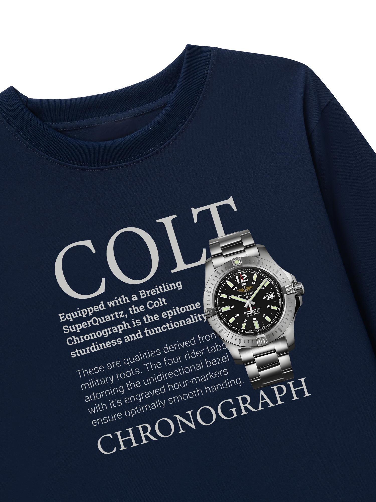 Áo Thun Dài Tay Watch Colt Chronograph
