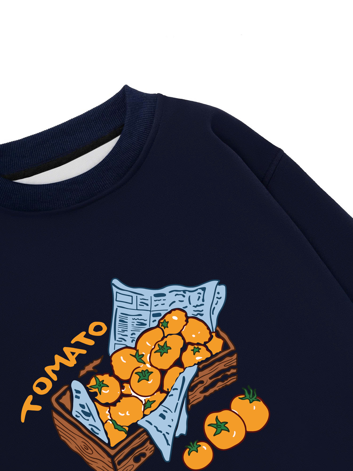 Áo Sweater Nỉ Hai Da Tropical Tomatoes