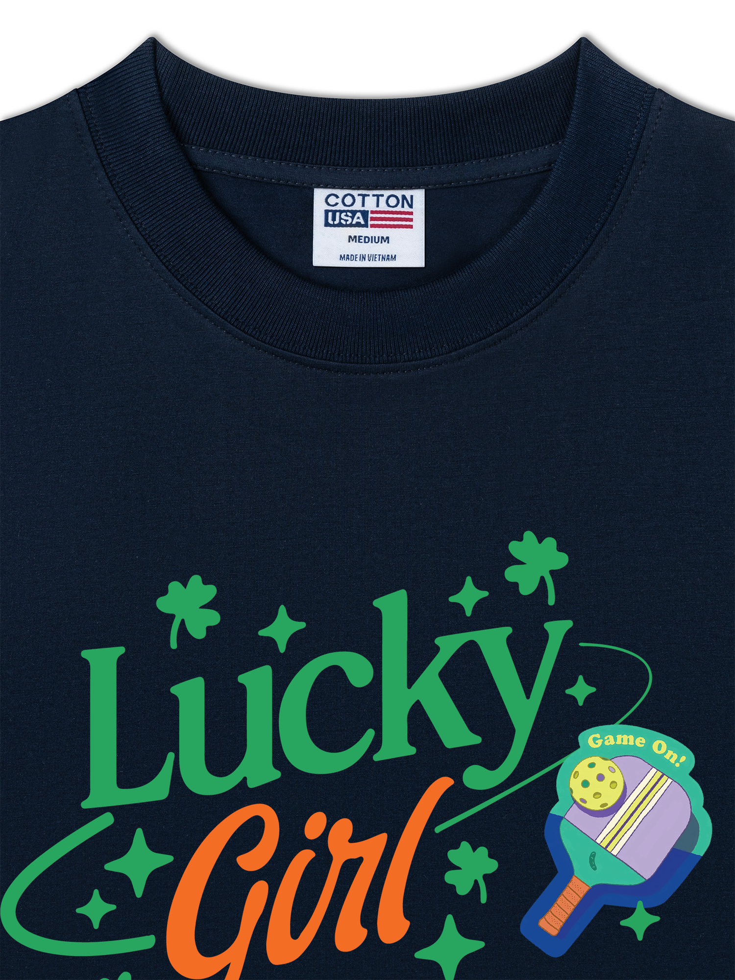 Áo Thun Relaxed Fit Pickleball Lucky Girl