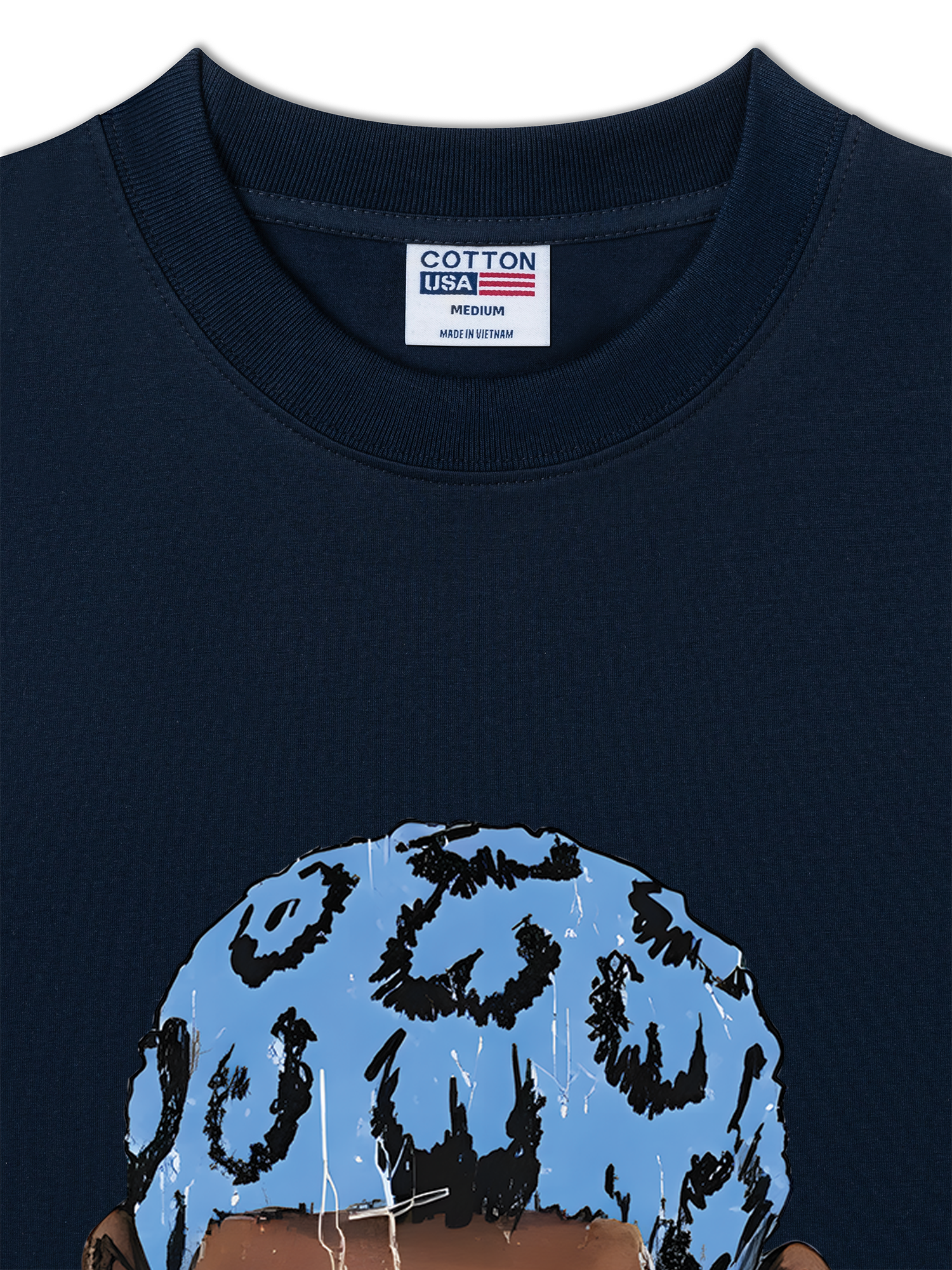 Áo Thun Relaxed Fit Rapper  Rodman Bad As I Wanna Be