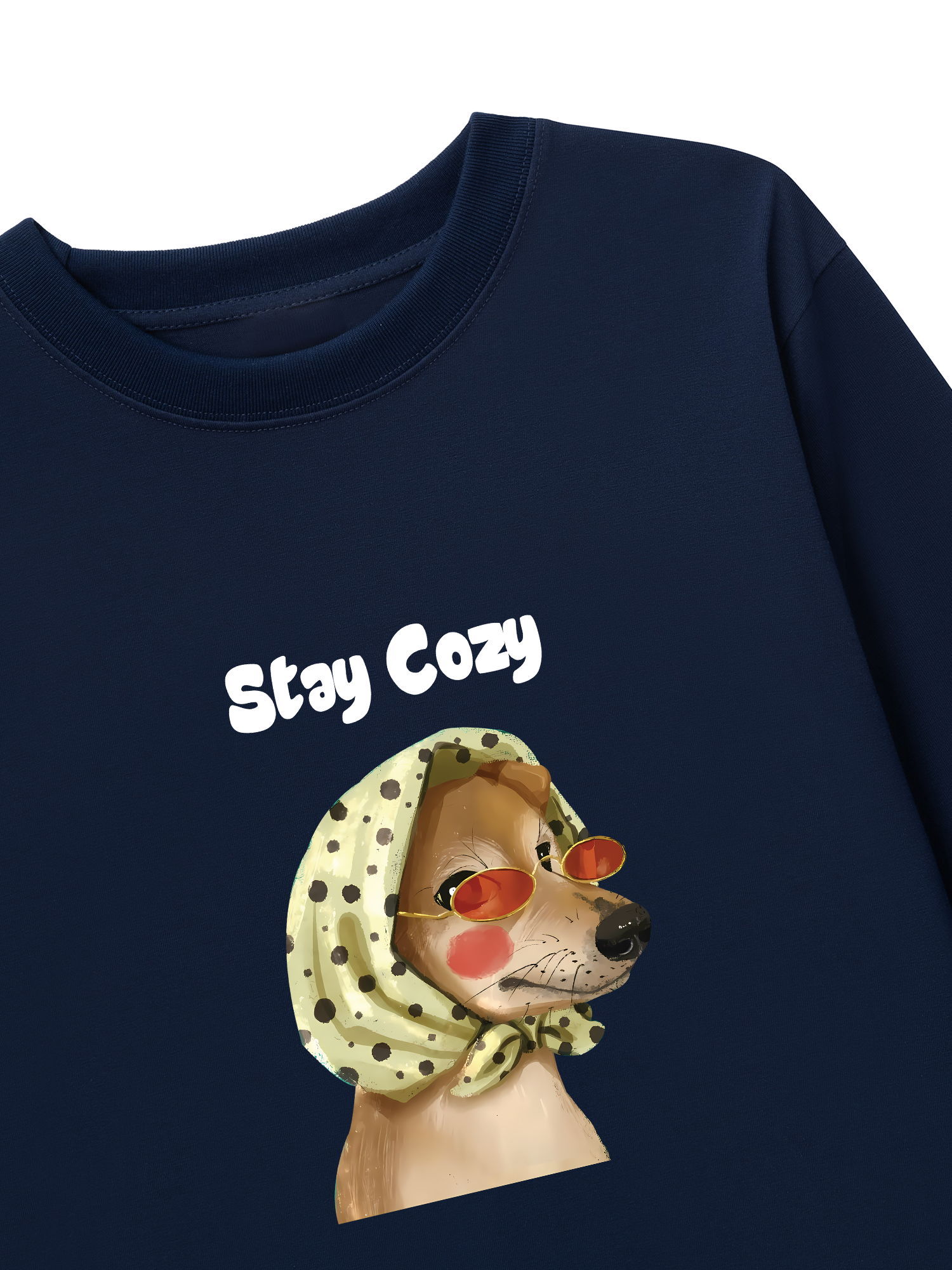 Áo Thun Dài Tay Fashion Dog Stay Cozy