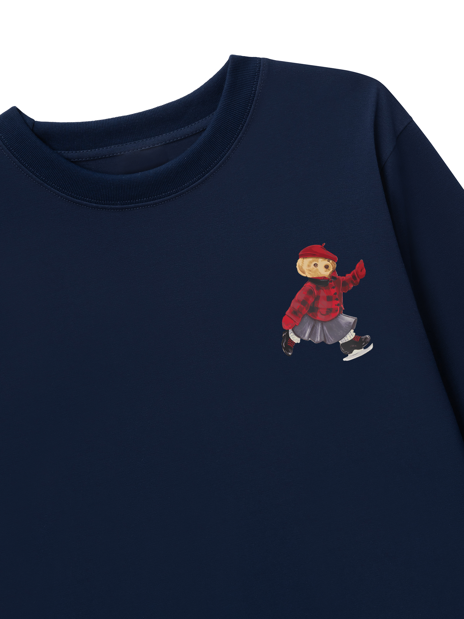 Áo Thun Dài Tay Holiday Teddy Skate