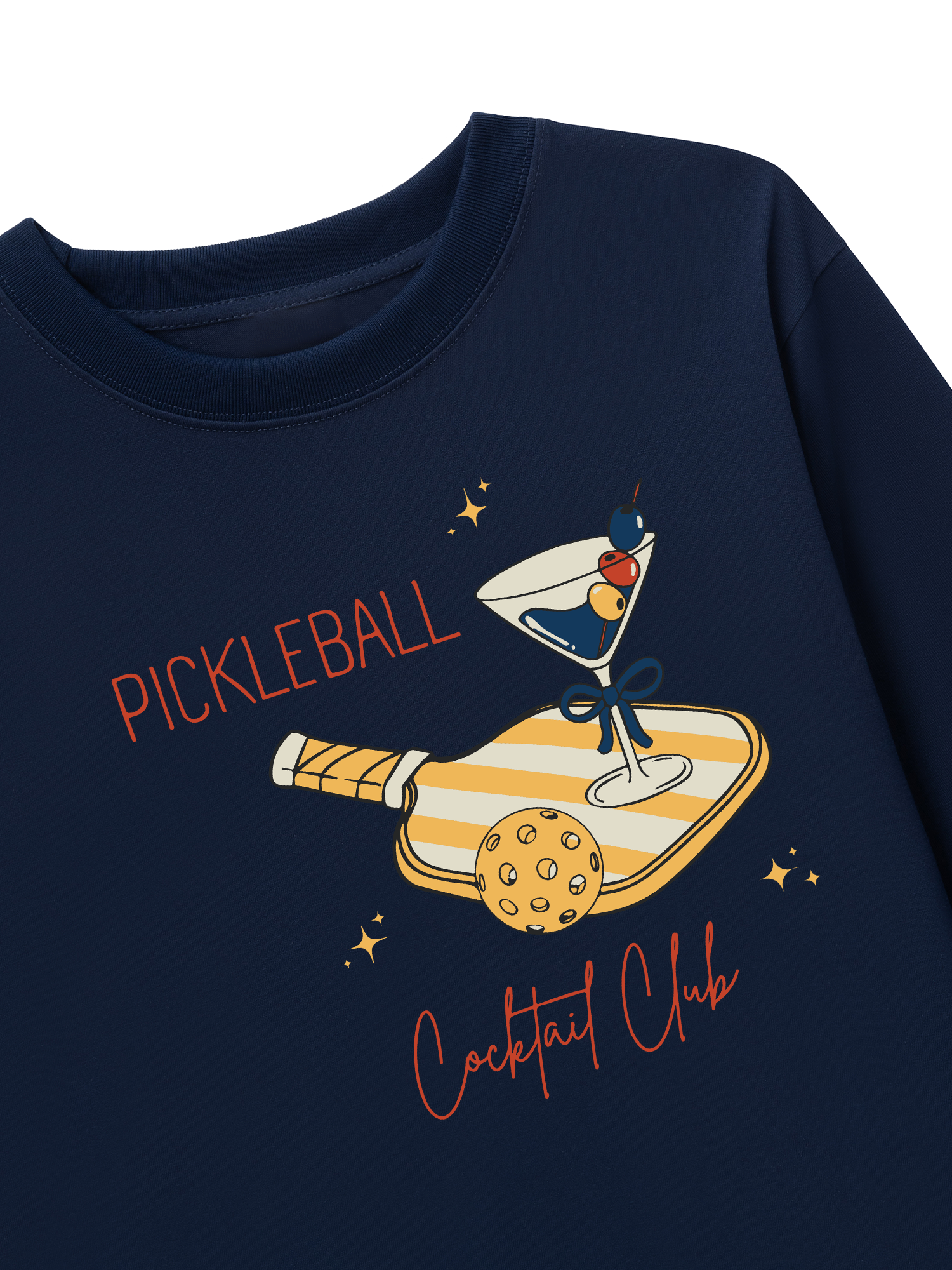 Áo Thun Dài Tay Pickleball Cocktail Club