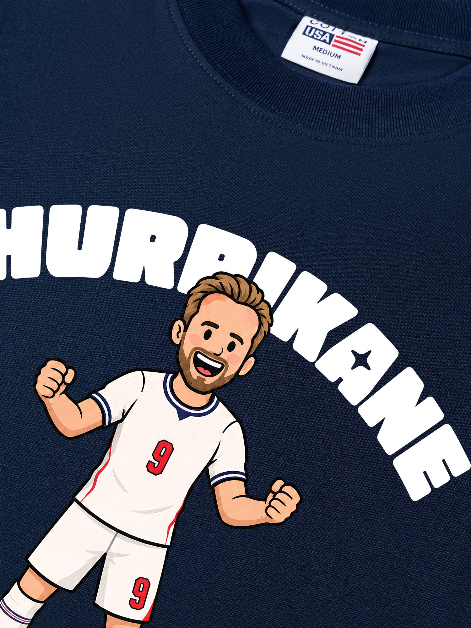 Áo Thun Relaxed Fit Soccer HurriKane