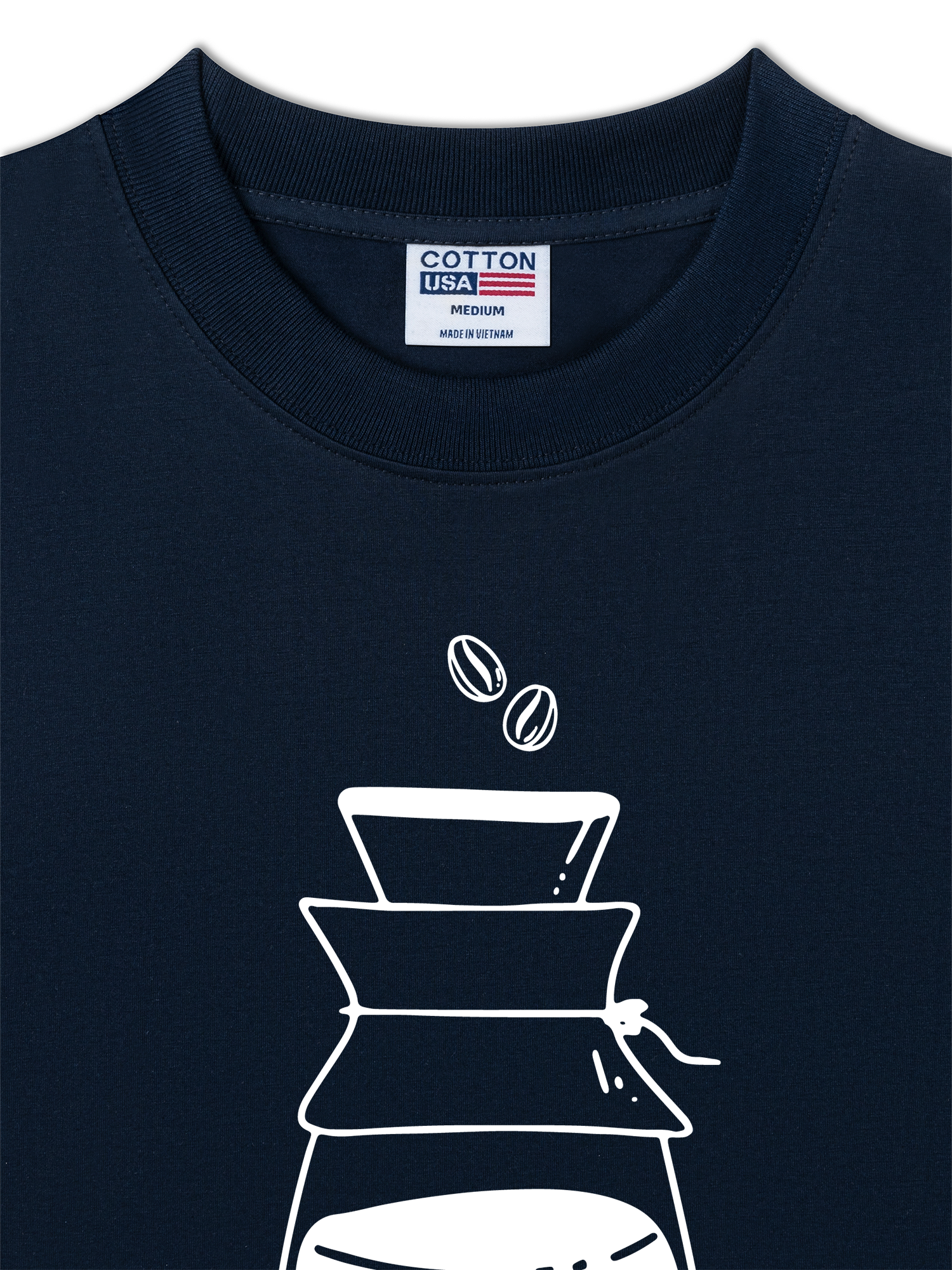 Áo Thun Relaxed Fit Daily Cup No Coffee No Workee