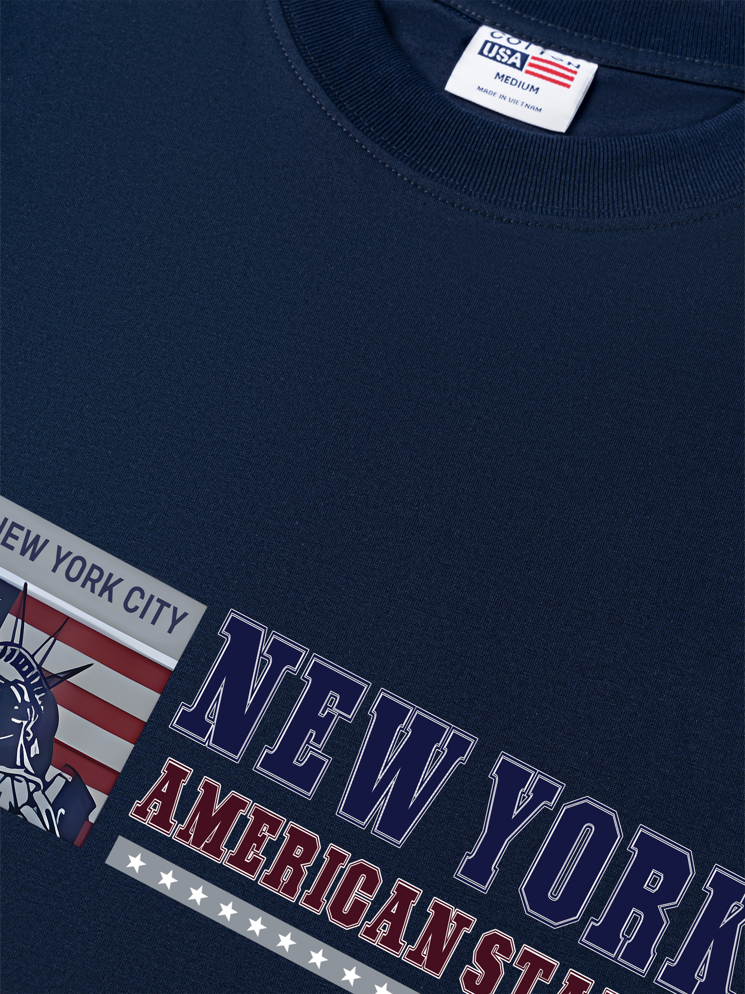 Áo Thun Relaxed Fit USA New York City