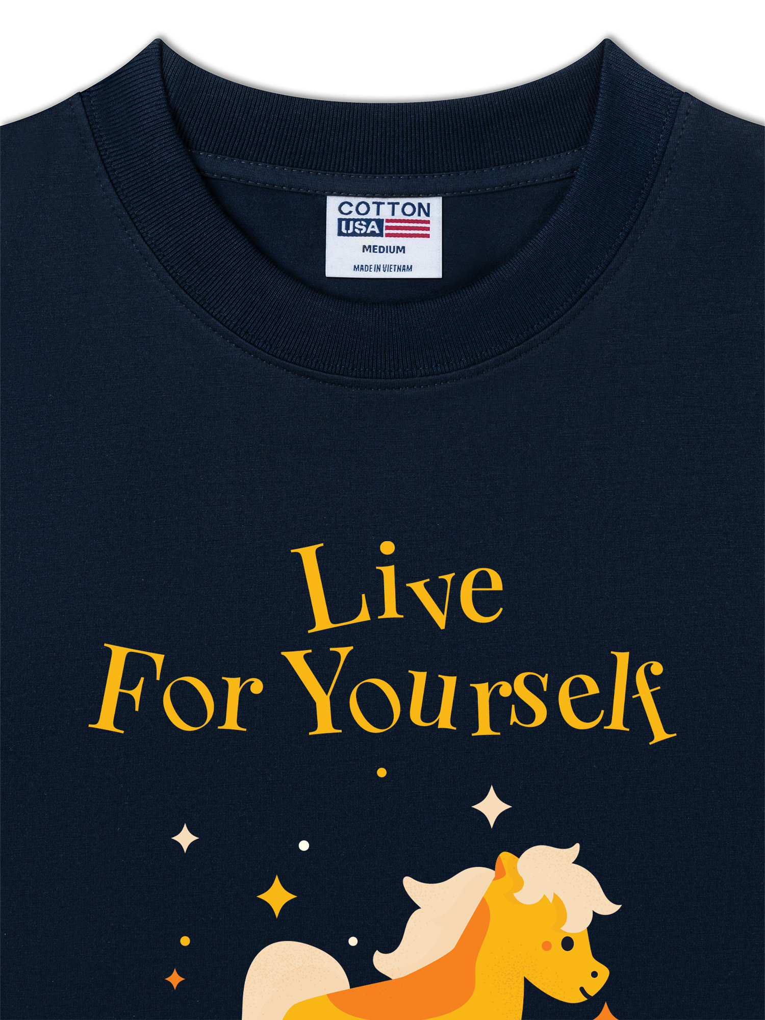 Áo Thun Relaxed Fit Live For Yourself