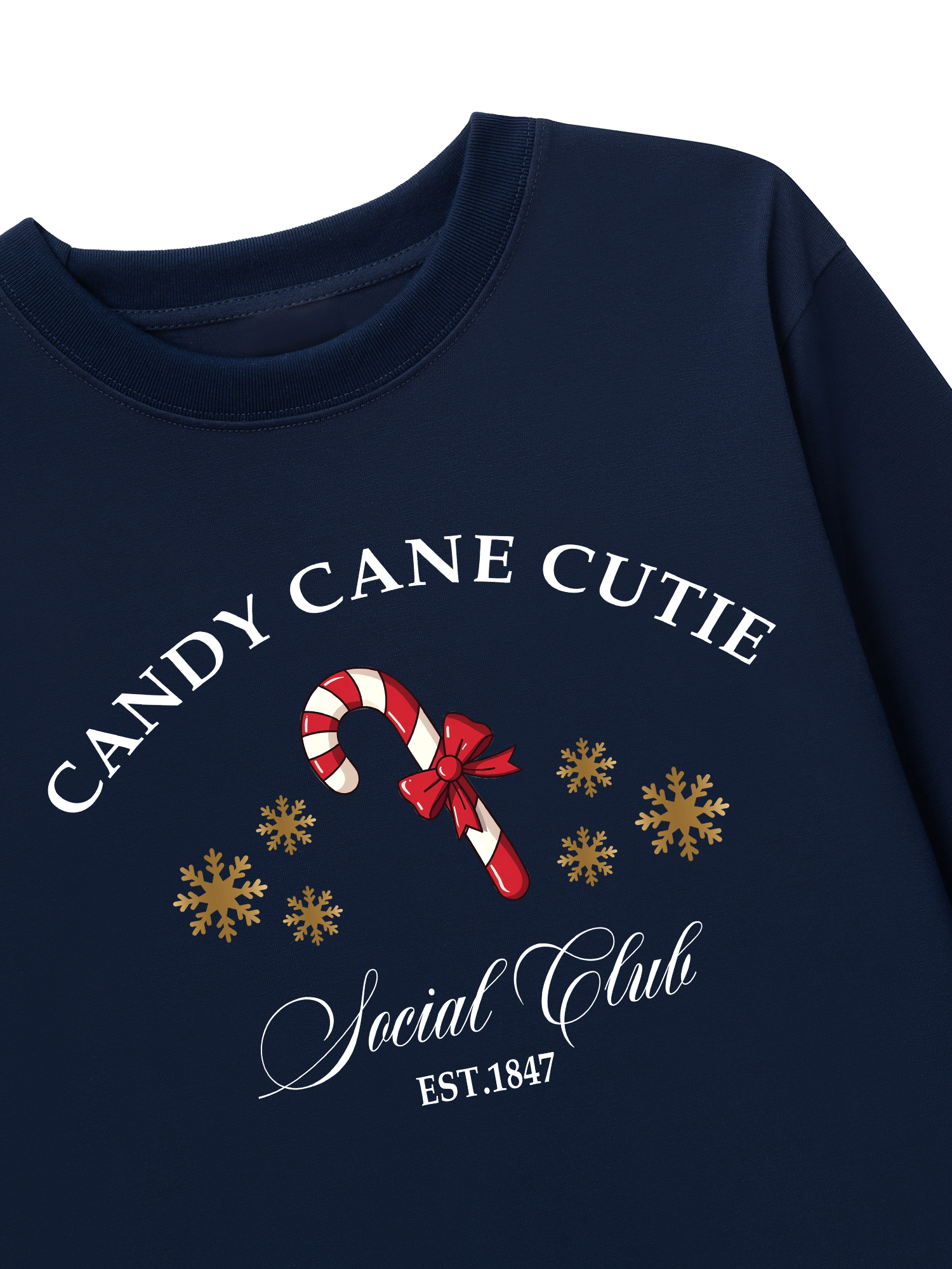 Áo Thun Dài Tay Candy Cane Cutie