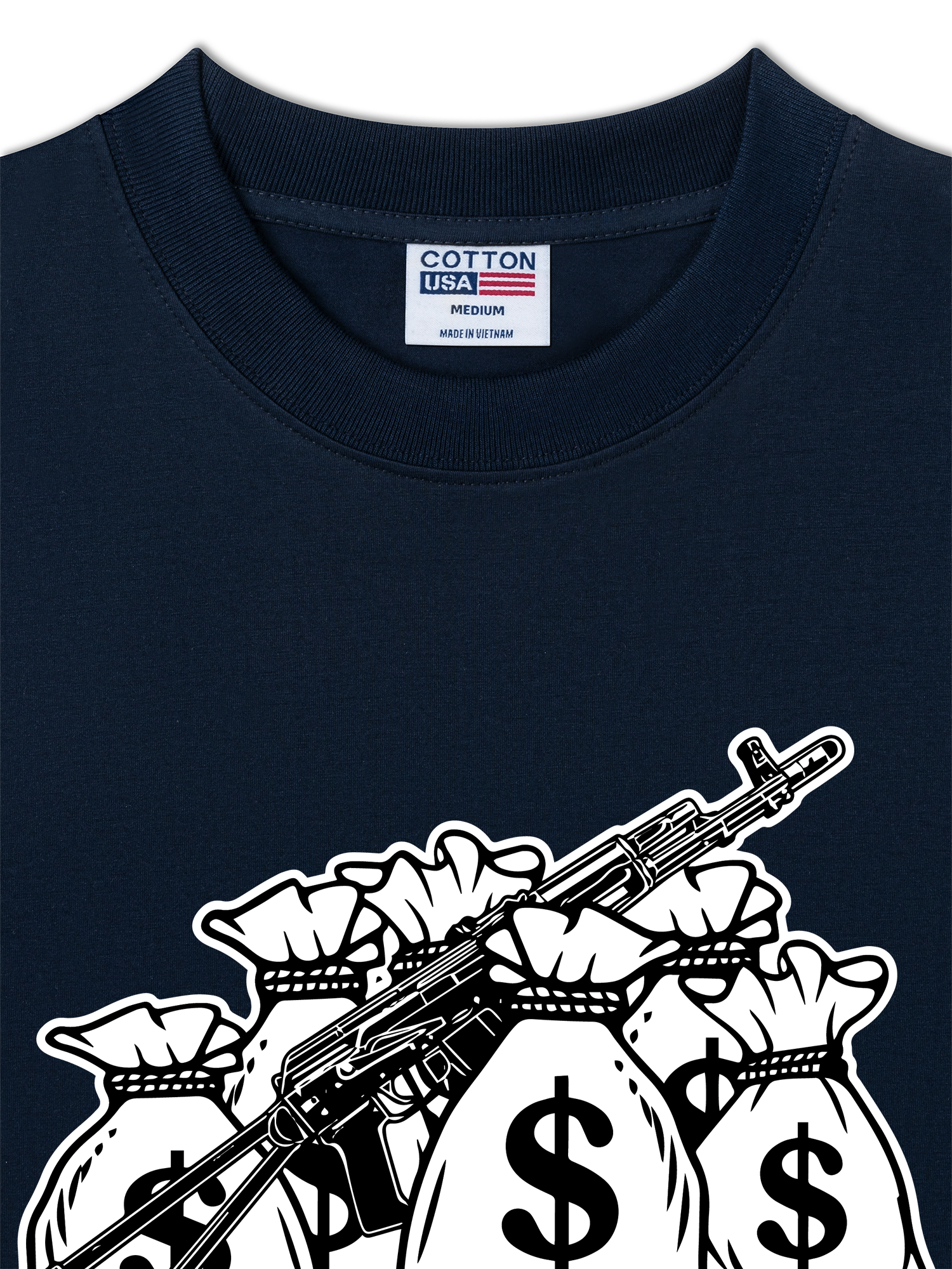 Áo Thun Relaxed Fit Money Bad Master