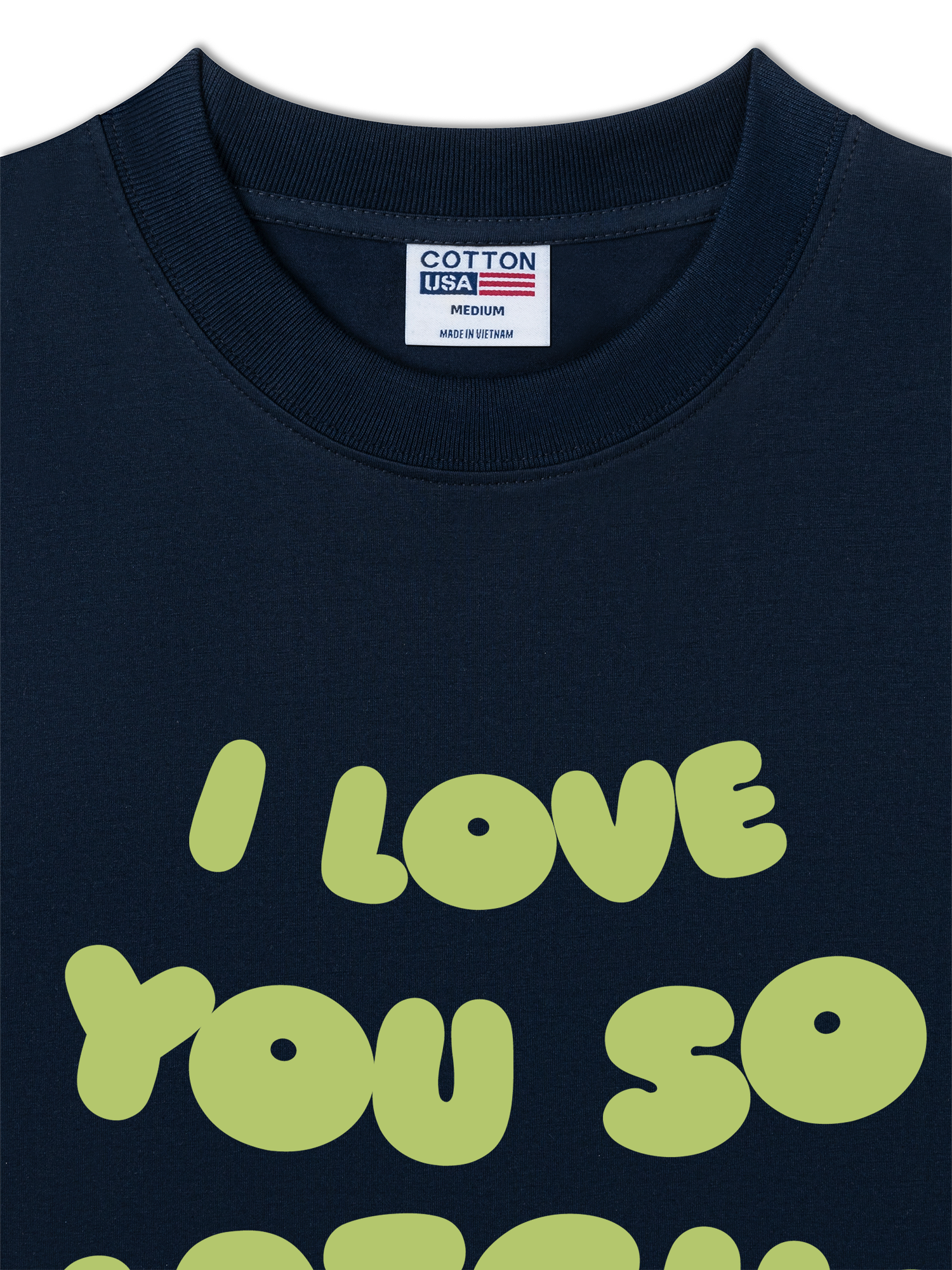 Áo Thun Relaxed Fit Daily Cup I Love You So Matcha