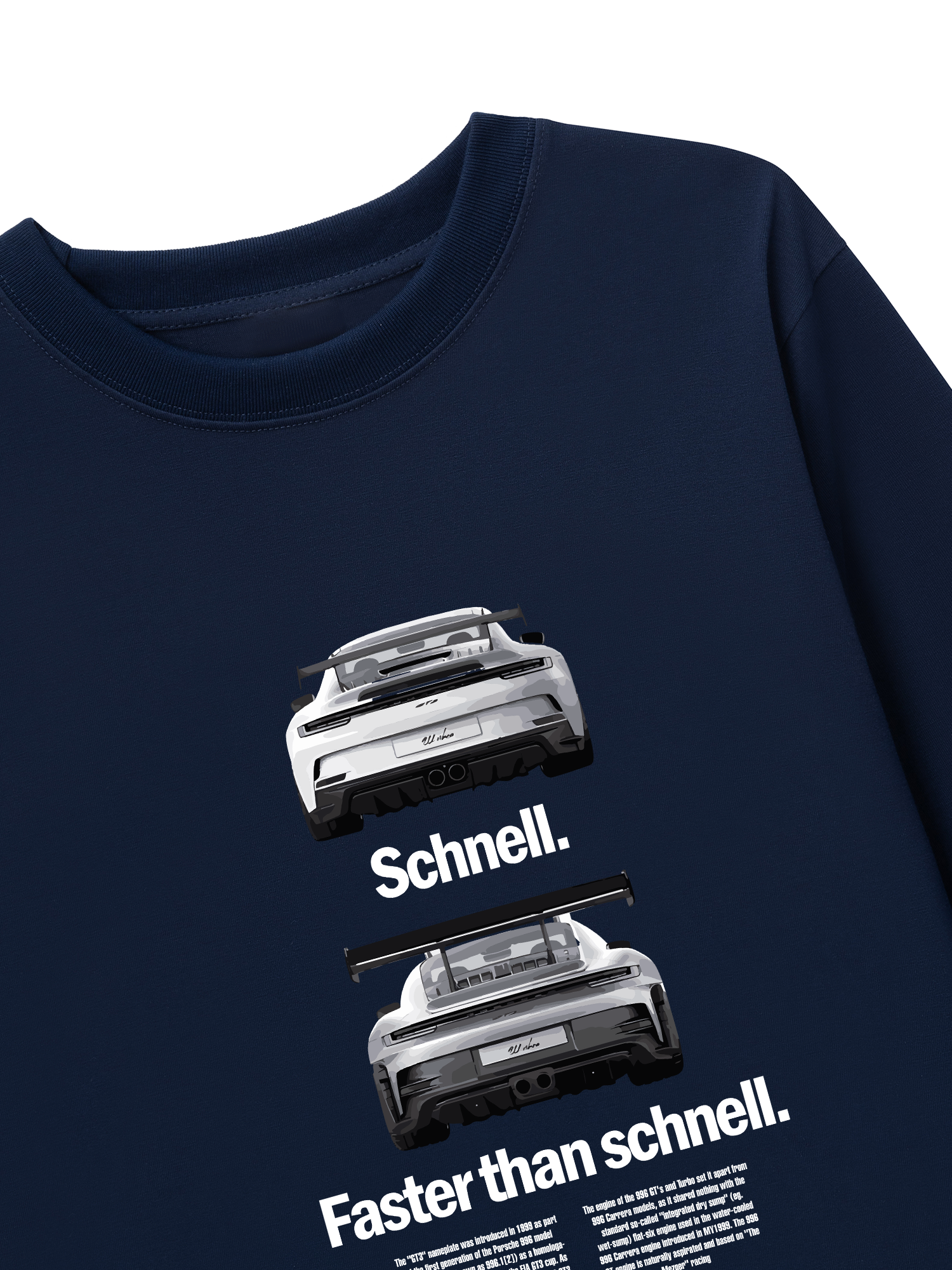 Áo Thun Dài Tay Porsche Faster Than Schnell