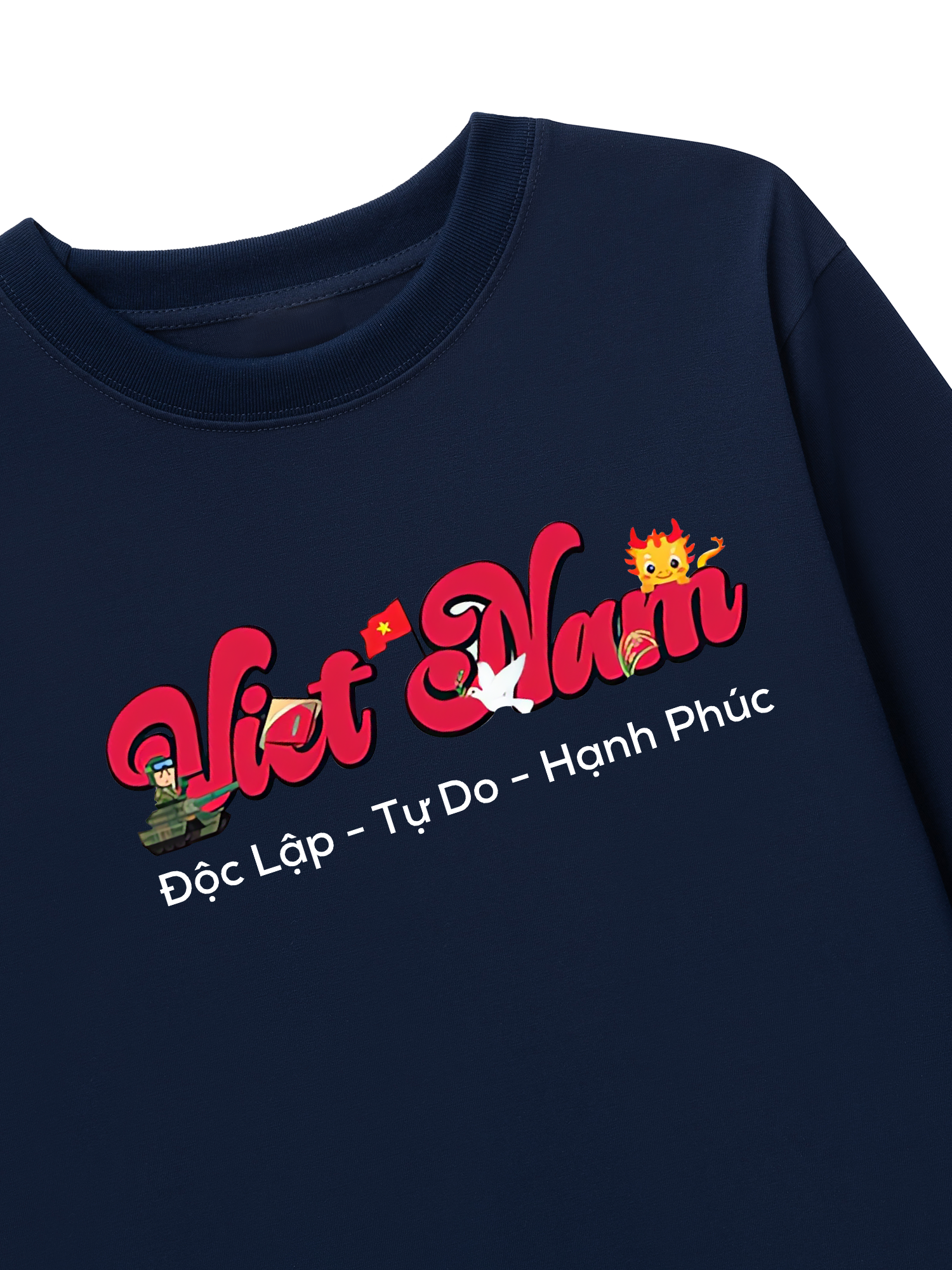 Áo Thun Dài Tay Việt Nam Tự Do