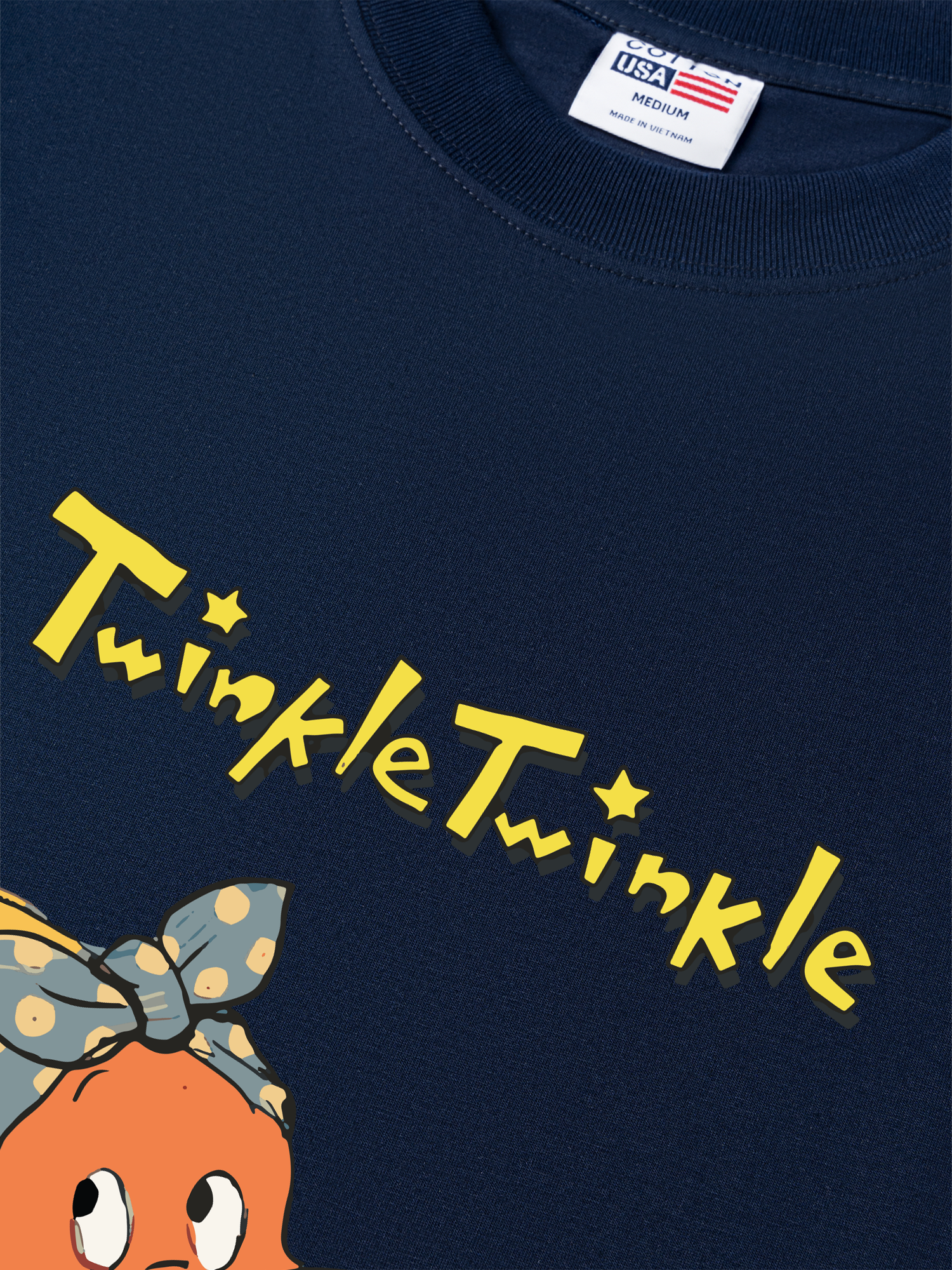 Áo Thun Relaxed Fit Soft Paw Twinkle Twinkle