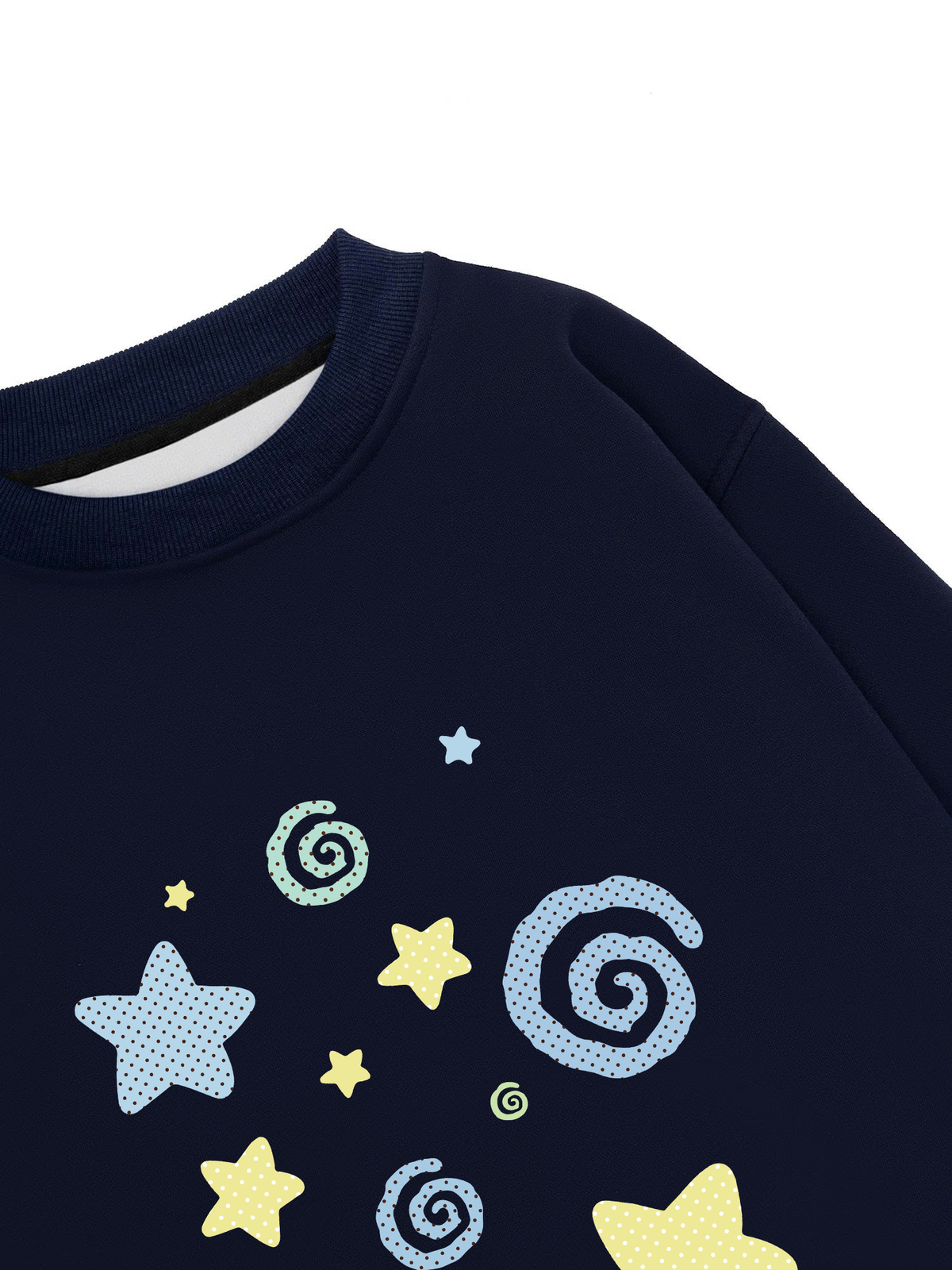 Áo Sweater Nỉ Hai Da Dotty Mood Pastel Dreams