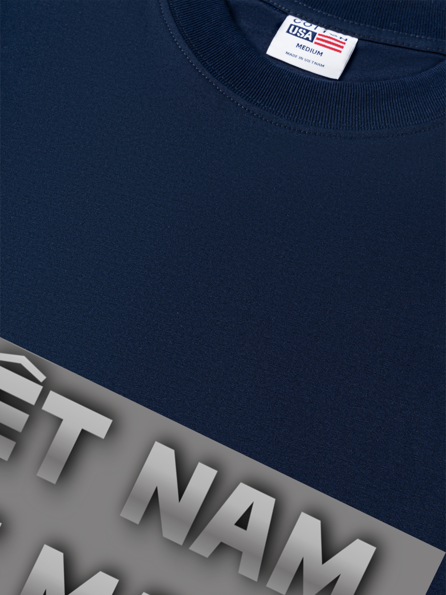 Áo Thun Relaxed Fit Việt Nam Sức Mạnh