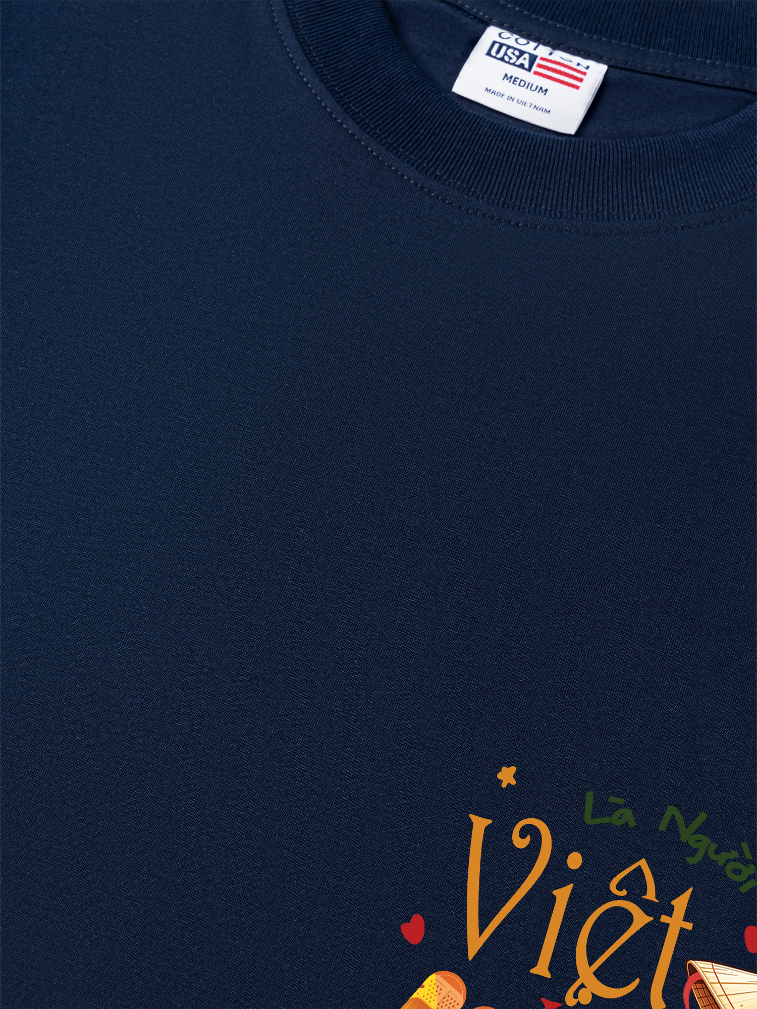 Áo Thun Relaxed Fit Việt Nam Là Người Việt Nam