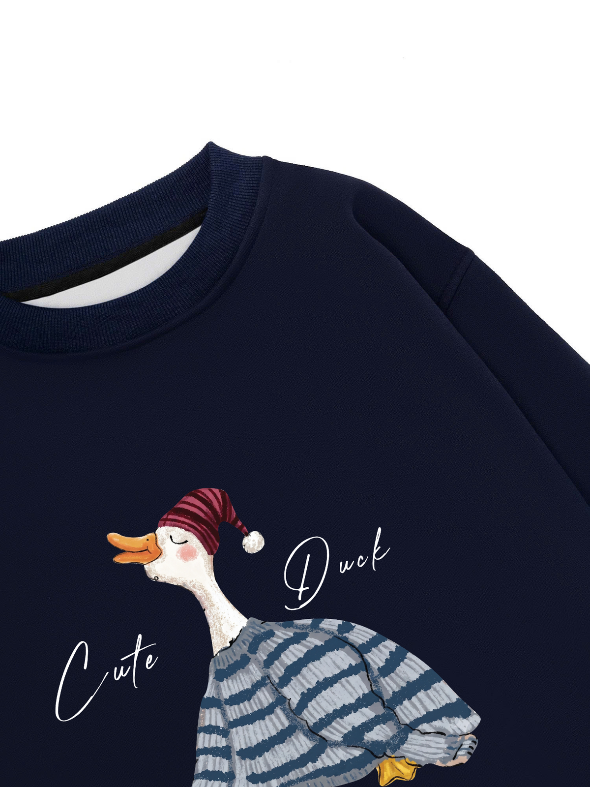 Áo Sweater Nỉ Hai Da Farm Cute Duck