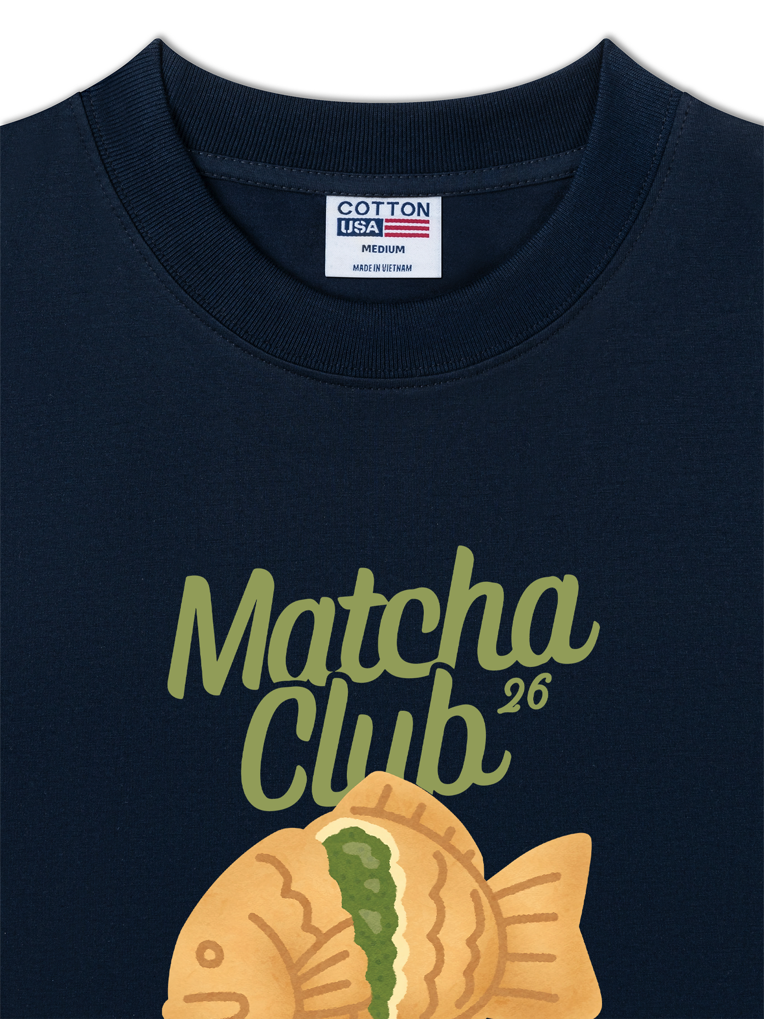 Áo Thun Relaxed Fit Matcha Club