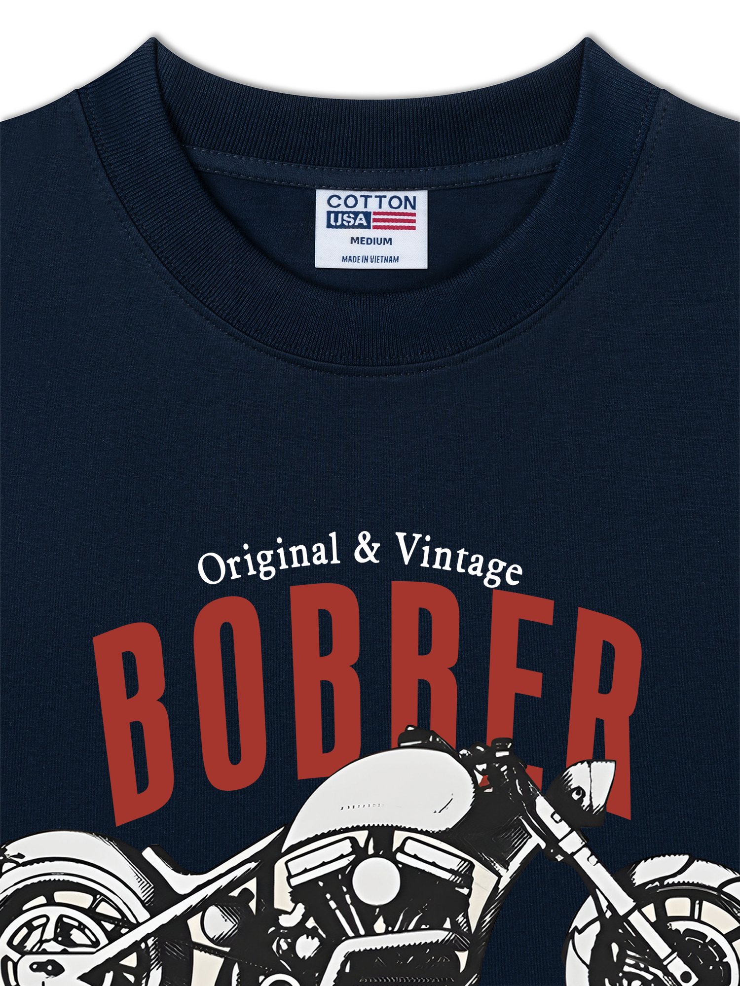 Áo Thun Relaxed Fit Motorbike Original Vintage BOBBER