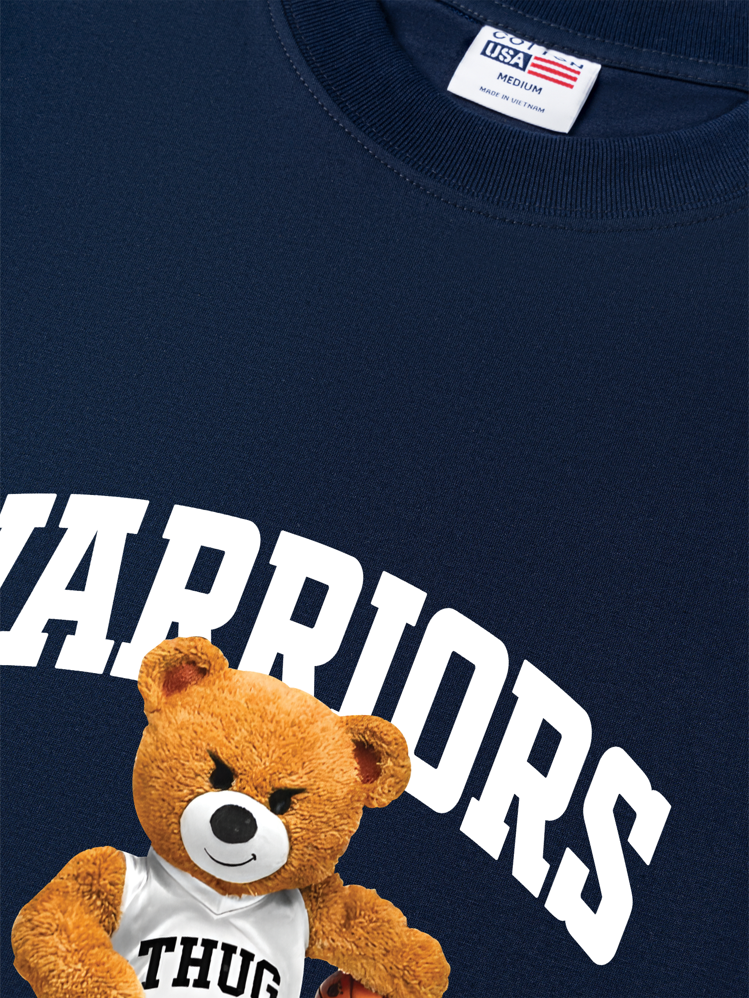 Áo Thun Relaxed Fit Basketball Warriors T