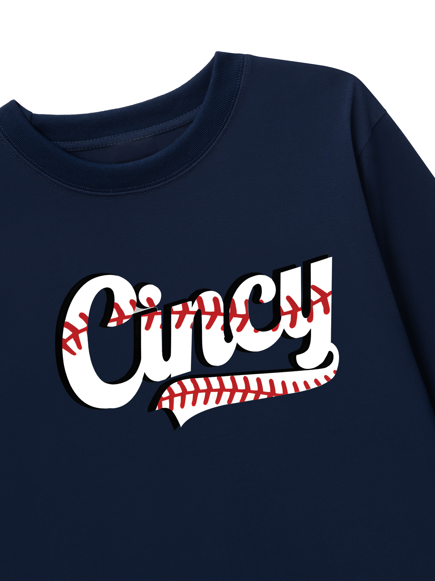 Áo Thun Dài Tay Baseball Cincy