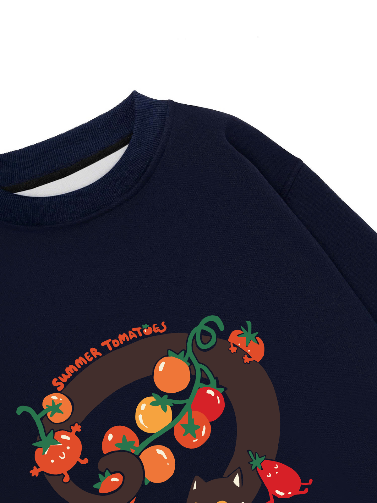 Áo Sweater Nỉ Hai Da Yummy Mood Summer Tomatoes