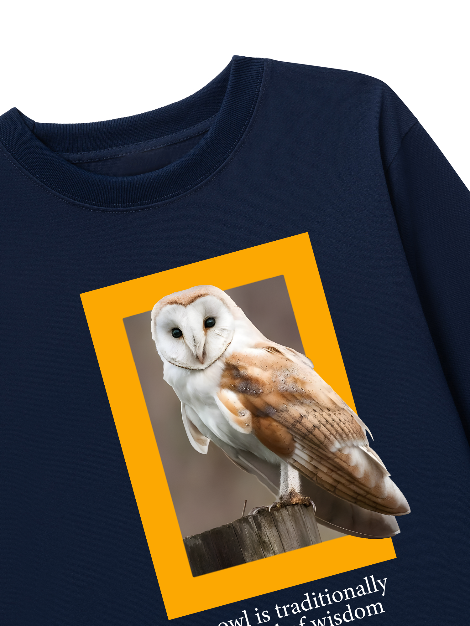 Áo Thun Dài Tay Wild Life Symbol Of Wisdom