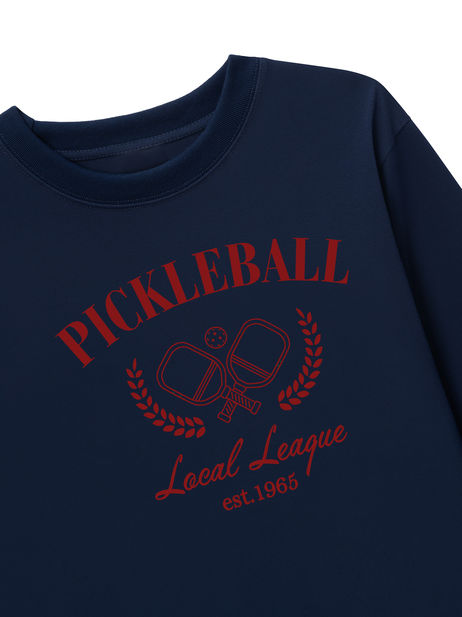 Áo Thun Dài Tay Pickleball Red Local League