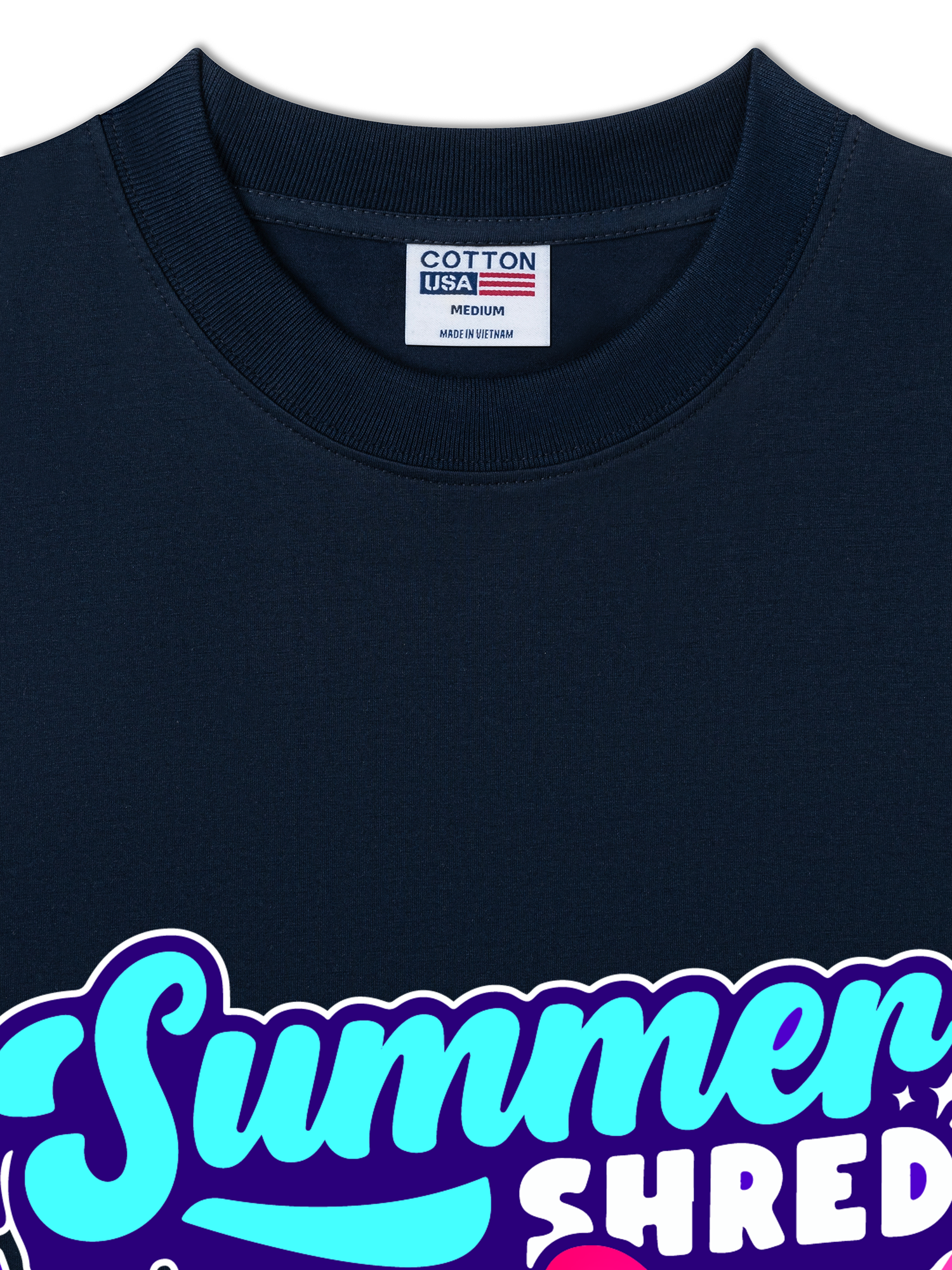 Áo Thun Relaxed Fit Yummy Mood Summer Shred