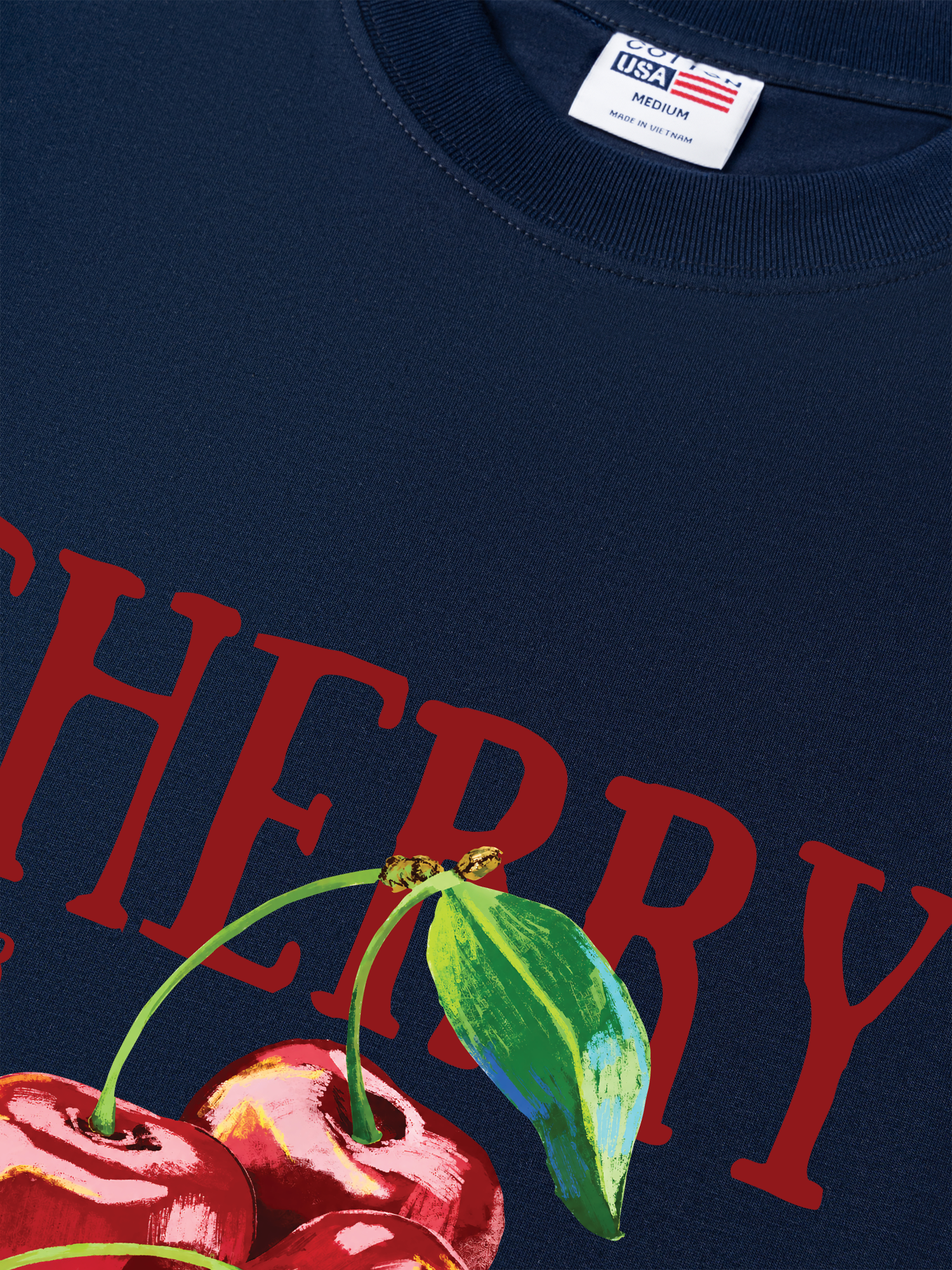 Áo Thun Relaxed Fit Tropical Cherry Summer