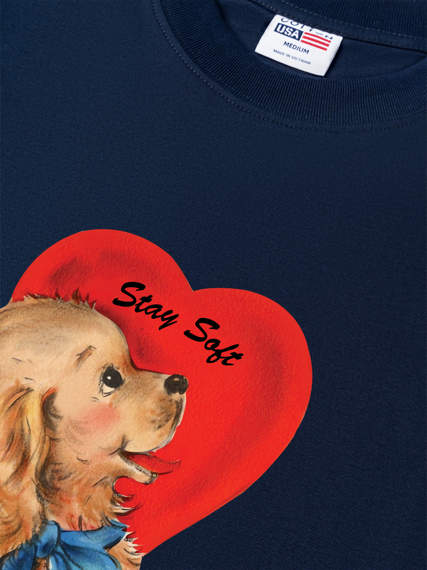 Áo Thun Relaxed Fit Soft Paw Stay Soft