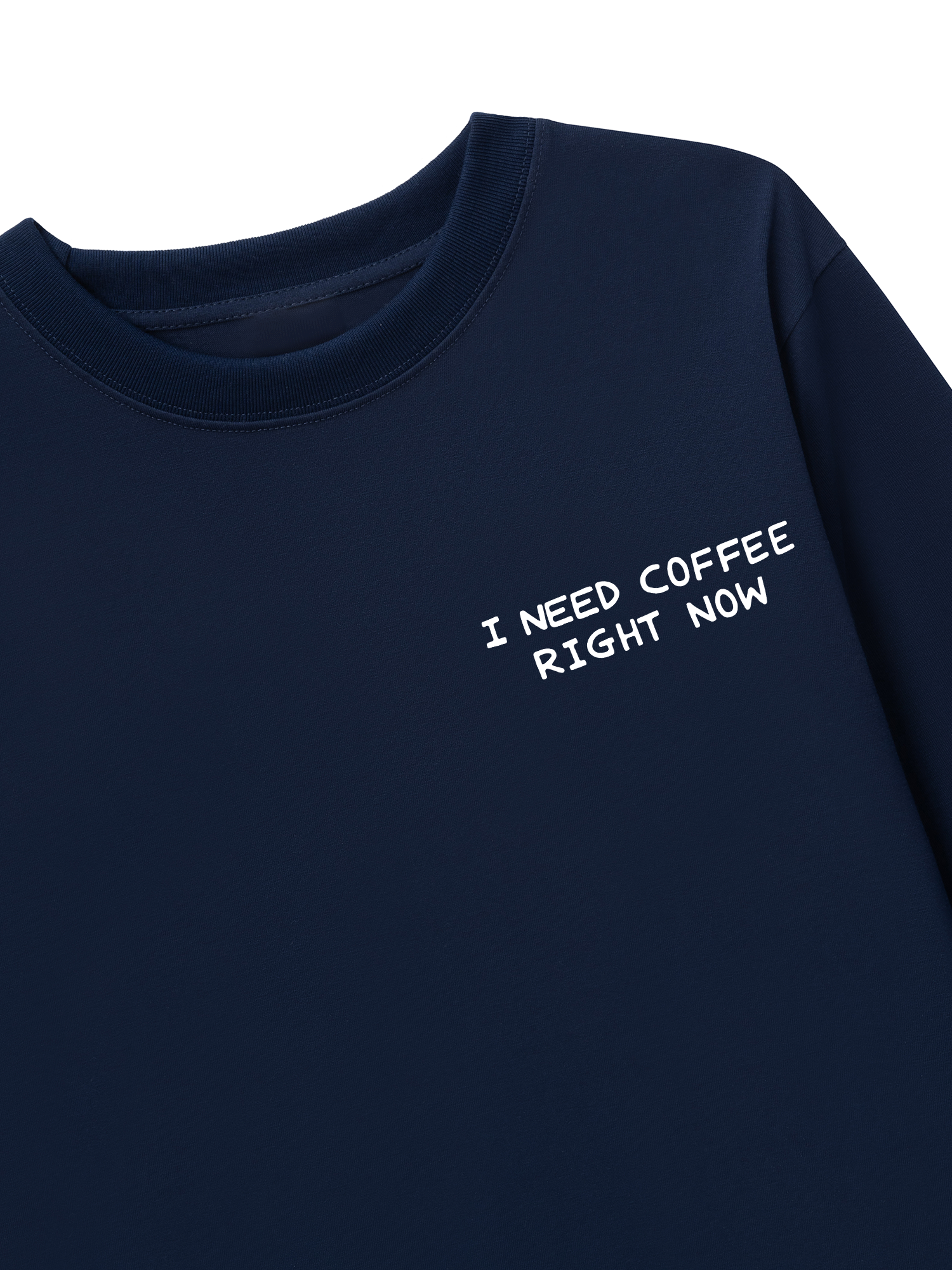 Áo Thun Dài Tay I Need Coffee Right Now
