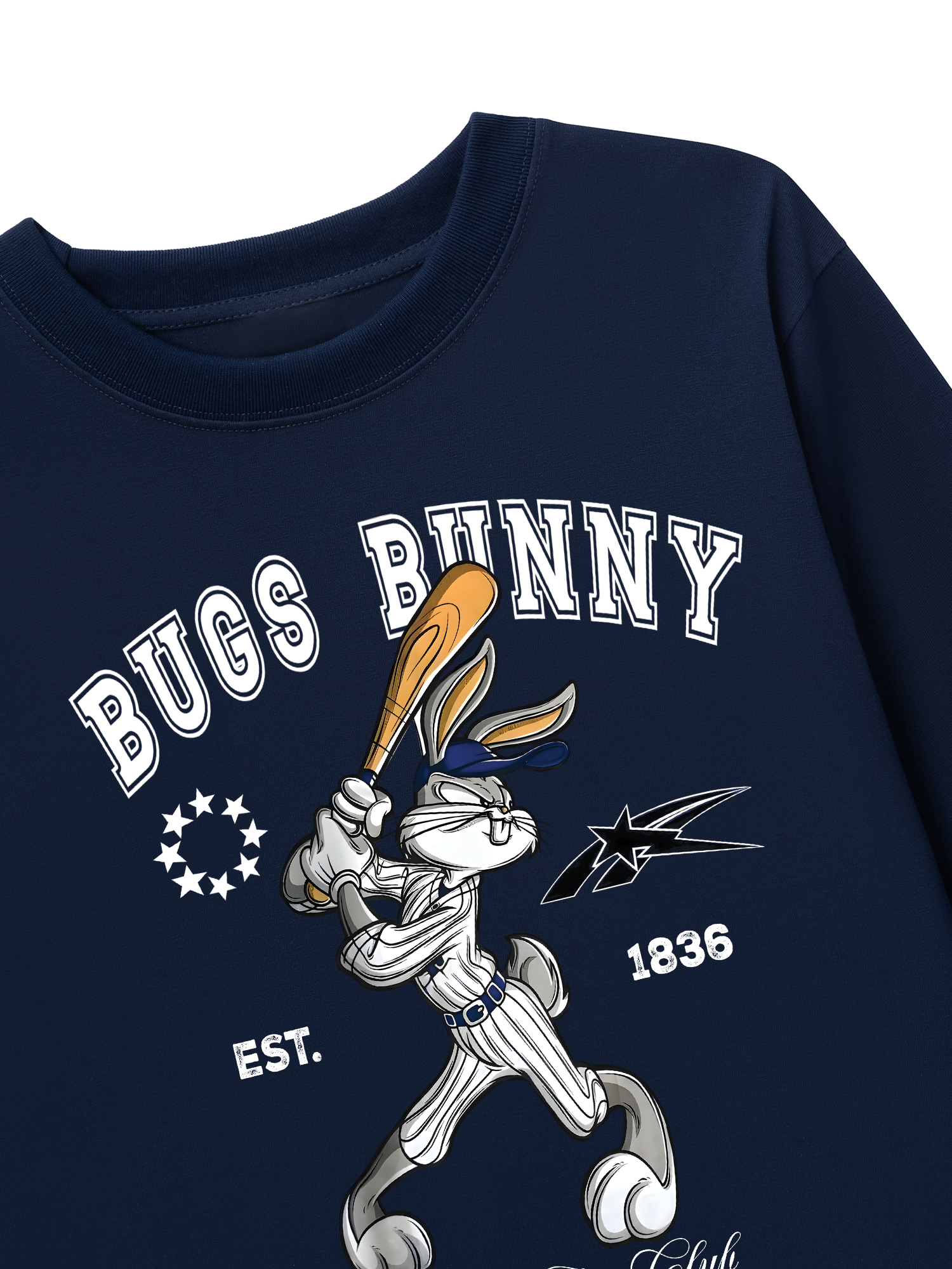 Áo Thun Dài Tay Baseball Bugs Bunny