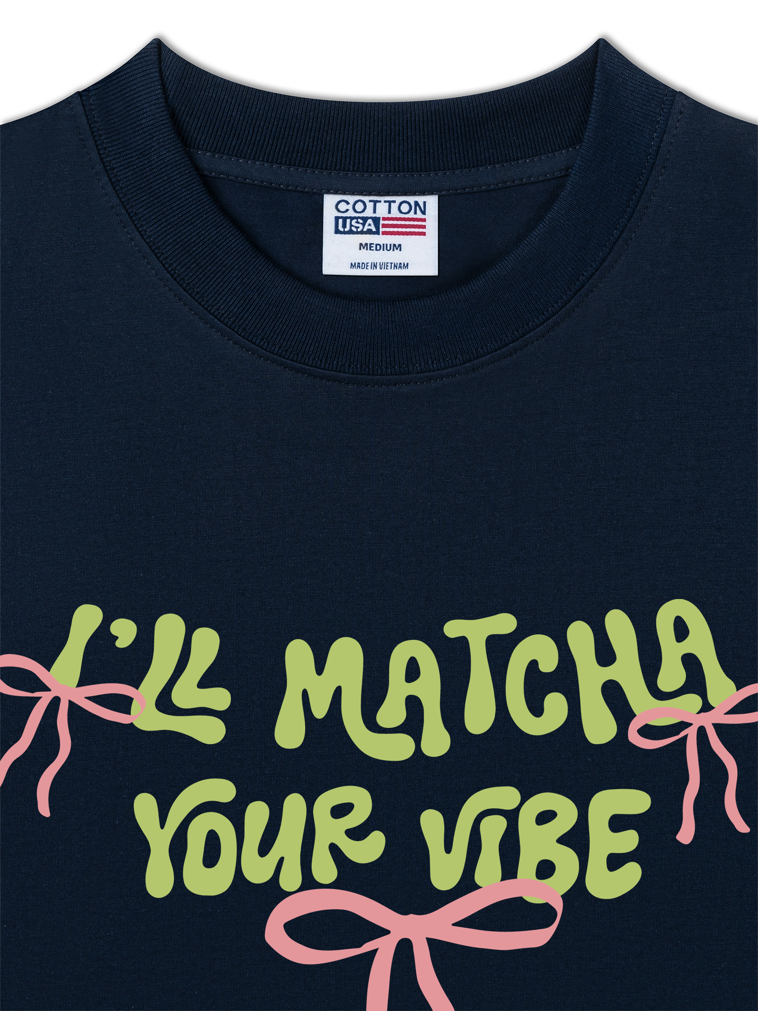 Áo Thun Relaxed Fit Daily Cup I'll Matcha Your Vibe