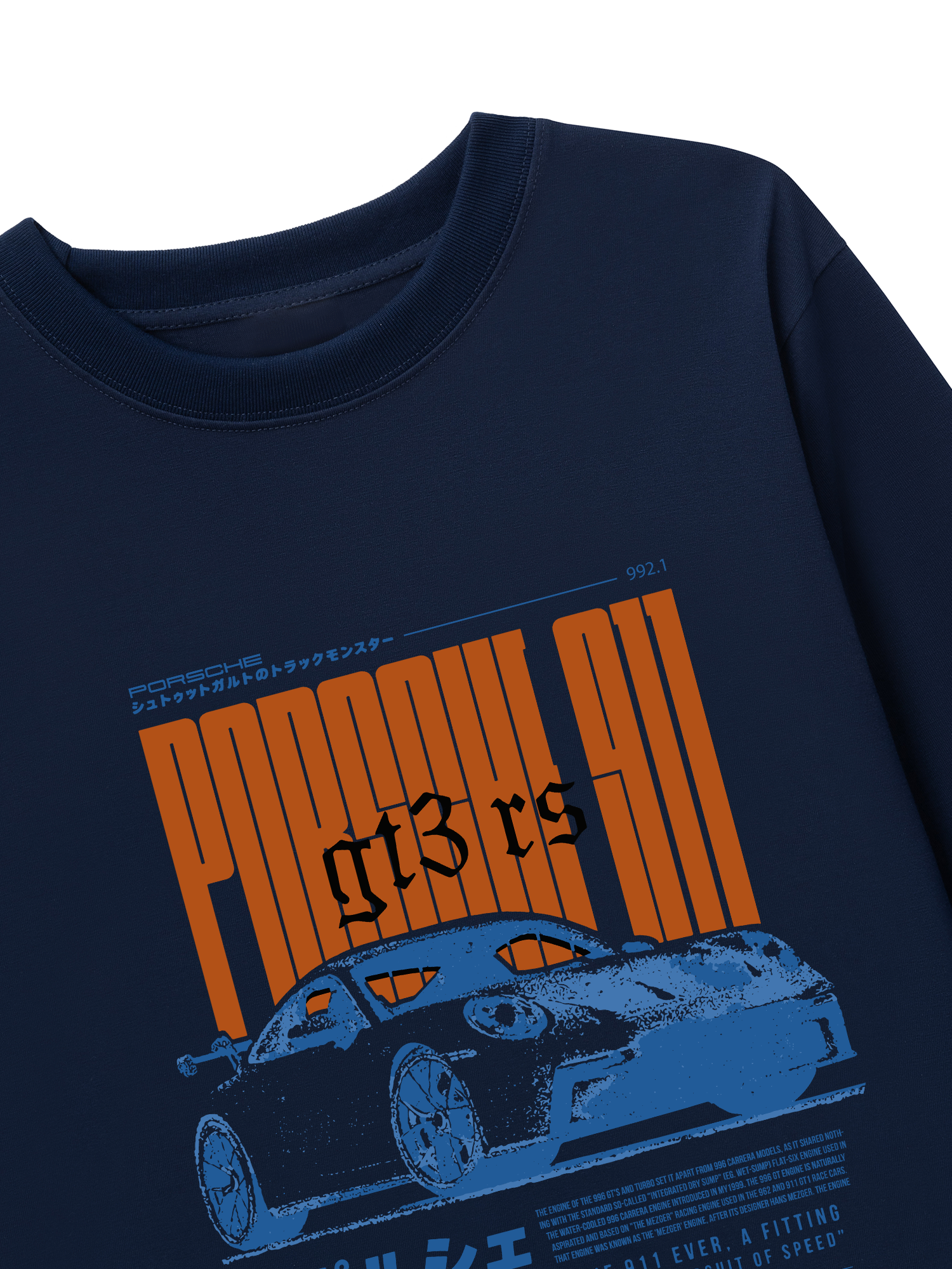 Áo Thun Dài Tay Porsche Japan Vintage GT3 RS