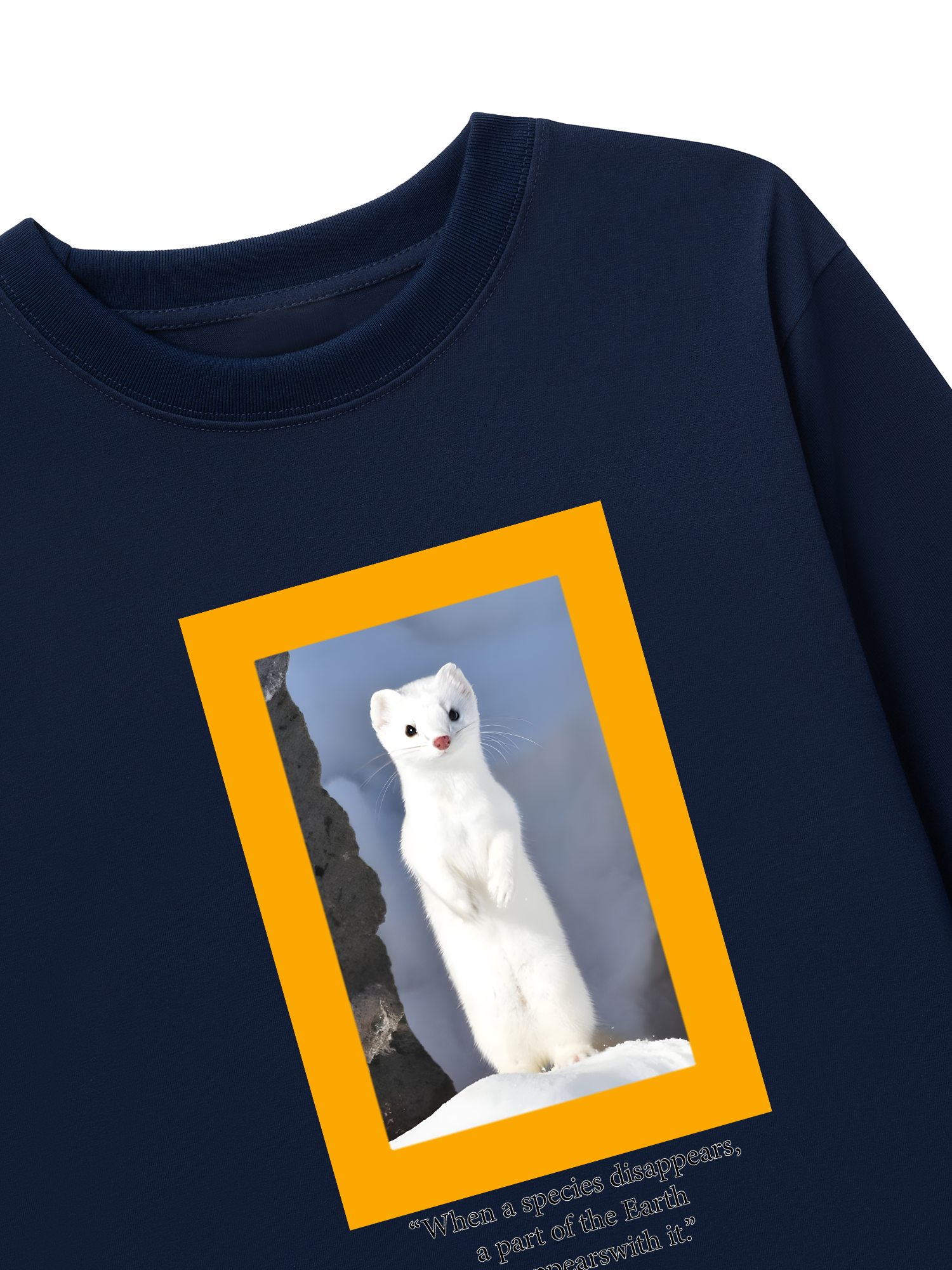 Áo Thun Dài Tay Wild Life When A Species Disappears
