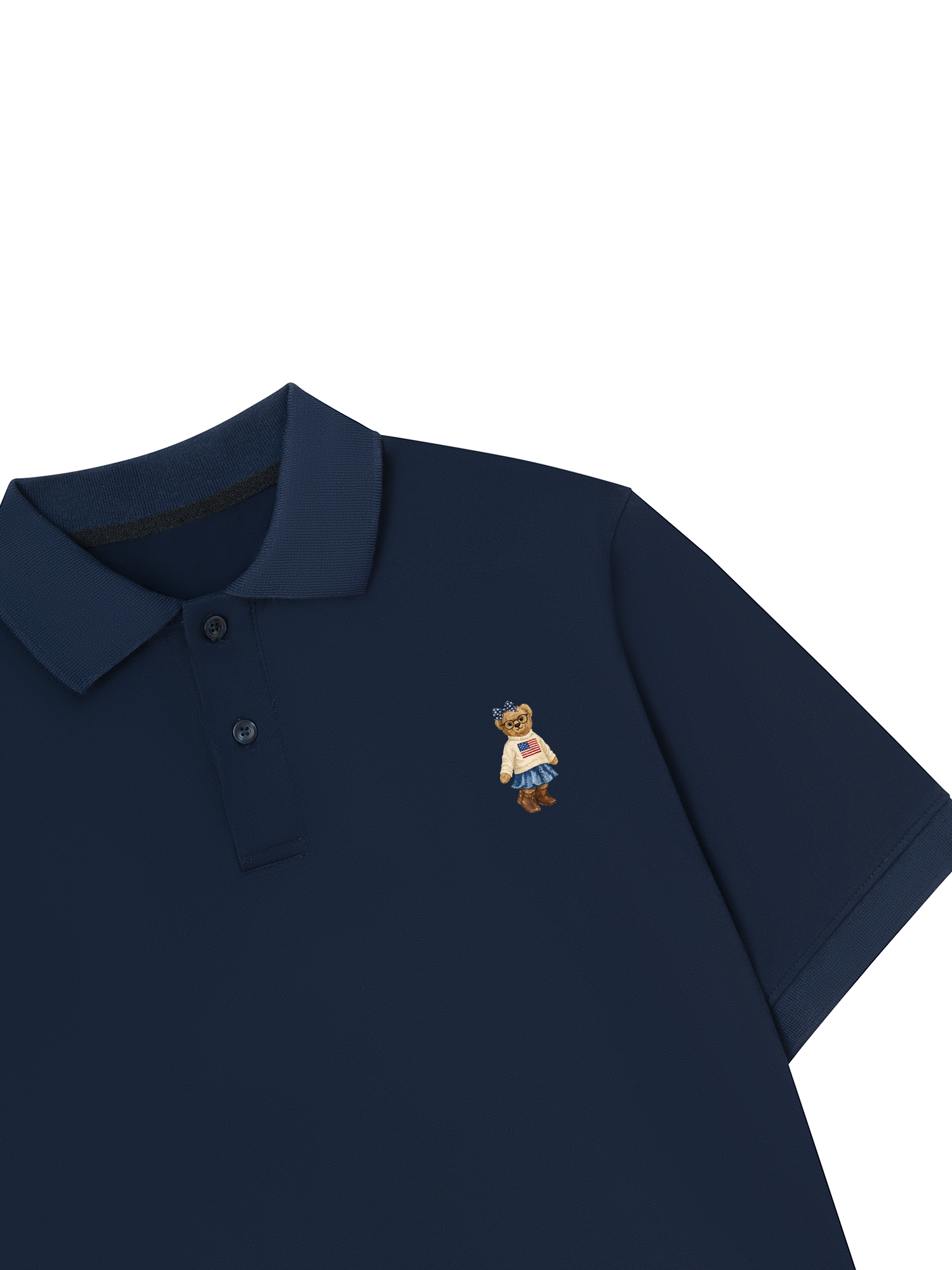 Áo Polo Relaxed Fit  Soft Girl Bear