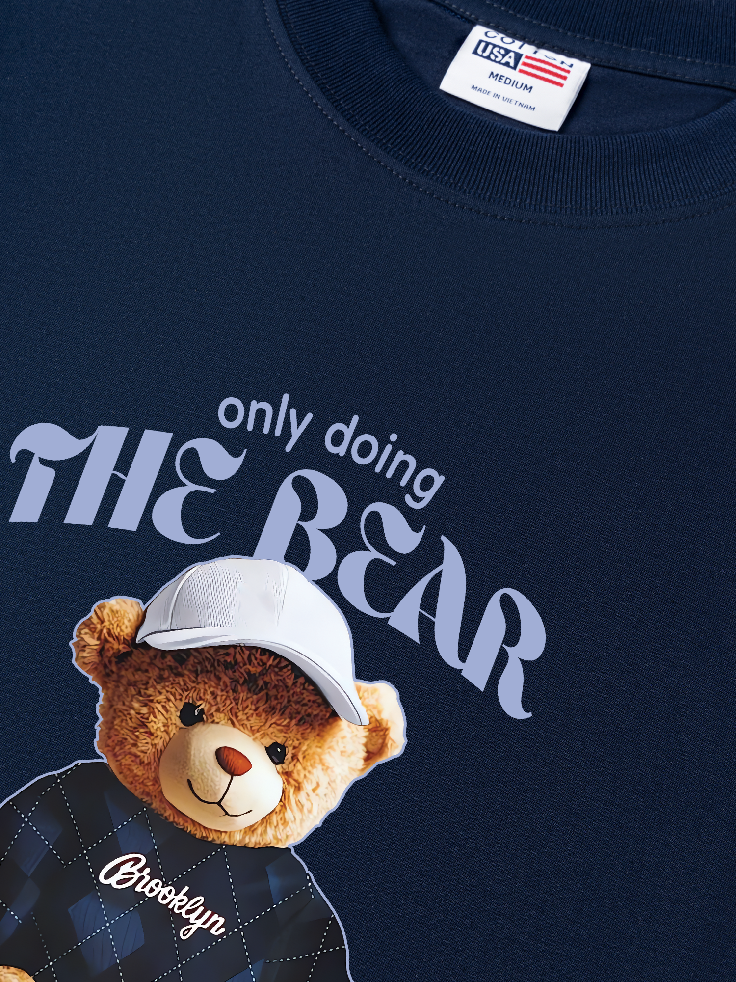 Áo Thun Relaxed Fit Only Doing The Bear