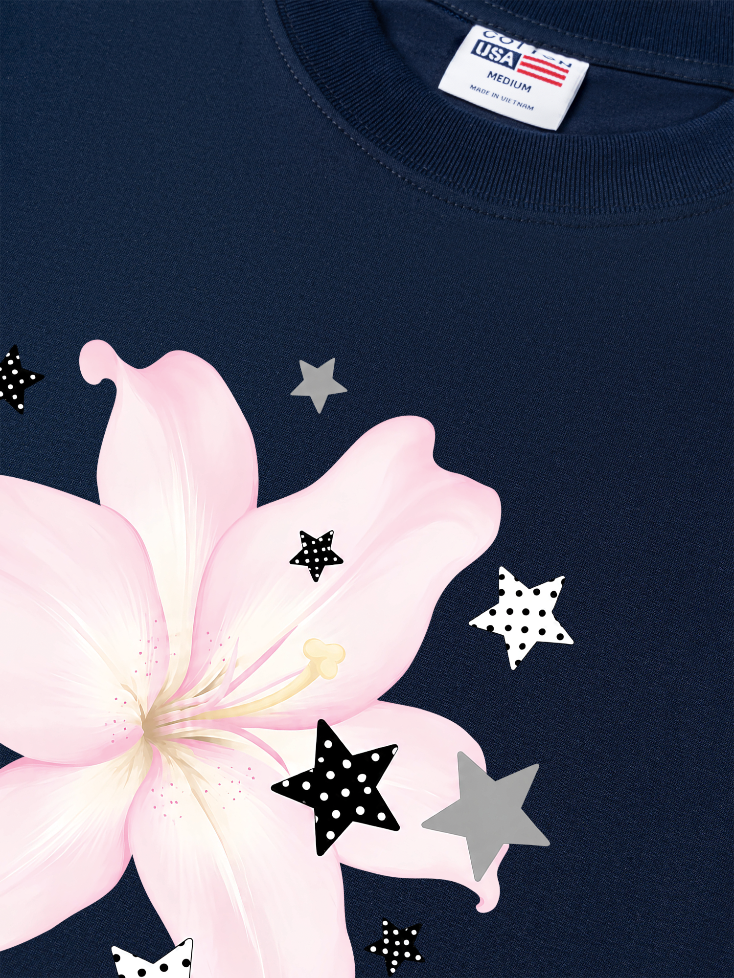 Áo Thun Relaxed Fit Dotty Mood Pretty In Bloom