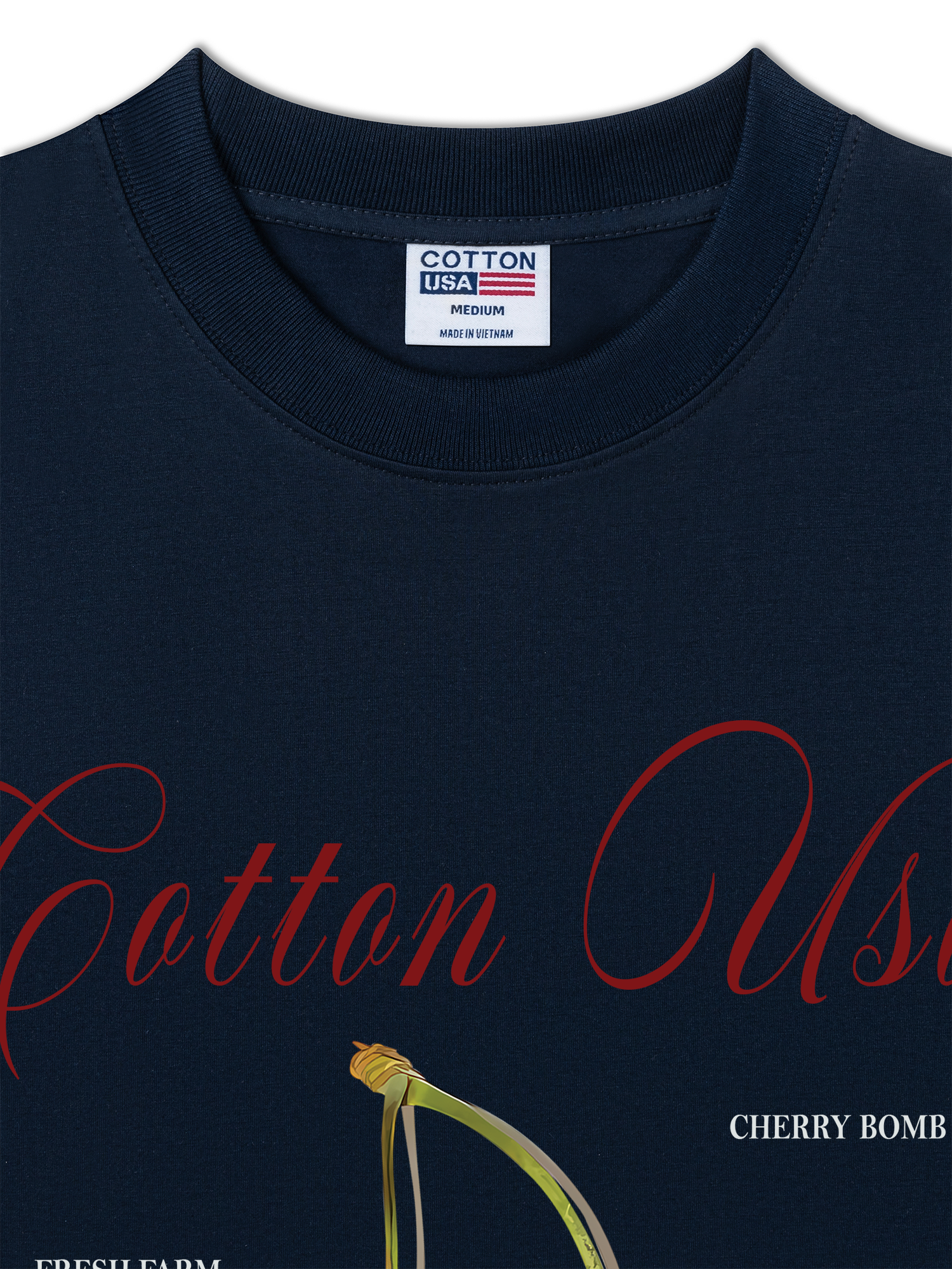 Áo Thun Relaxed Fit Cherry Classic Cherru Club Pink Plaid