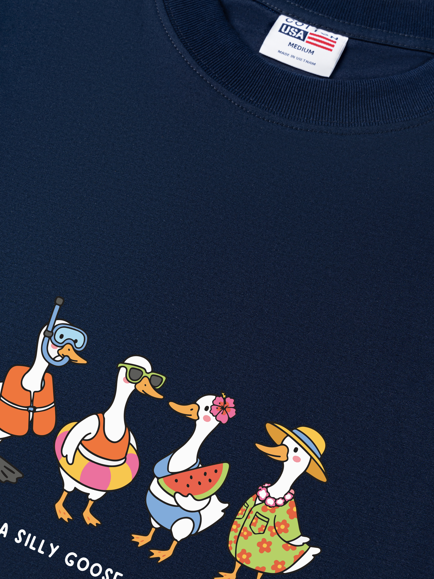 Áo Thun Relaxed Fit Tshirt Tropical Just A Silly Goose