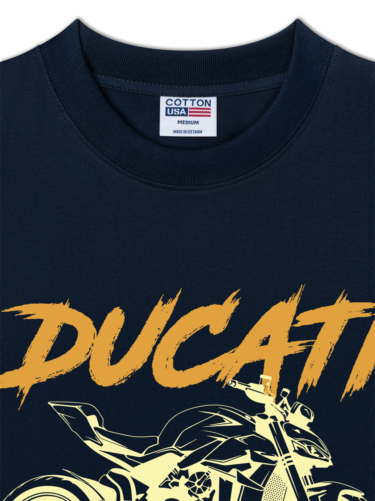 Áo Thun Relaxed Fit Motorbike Ducati Spirit