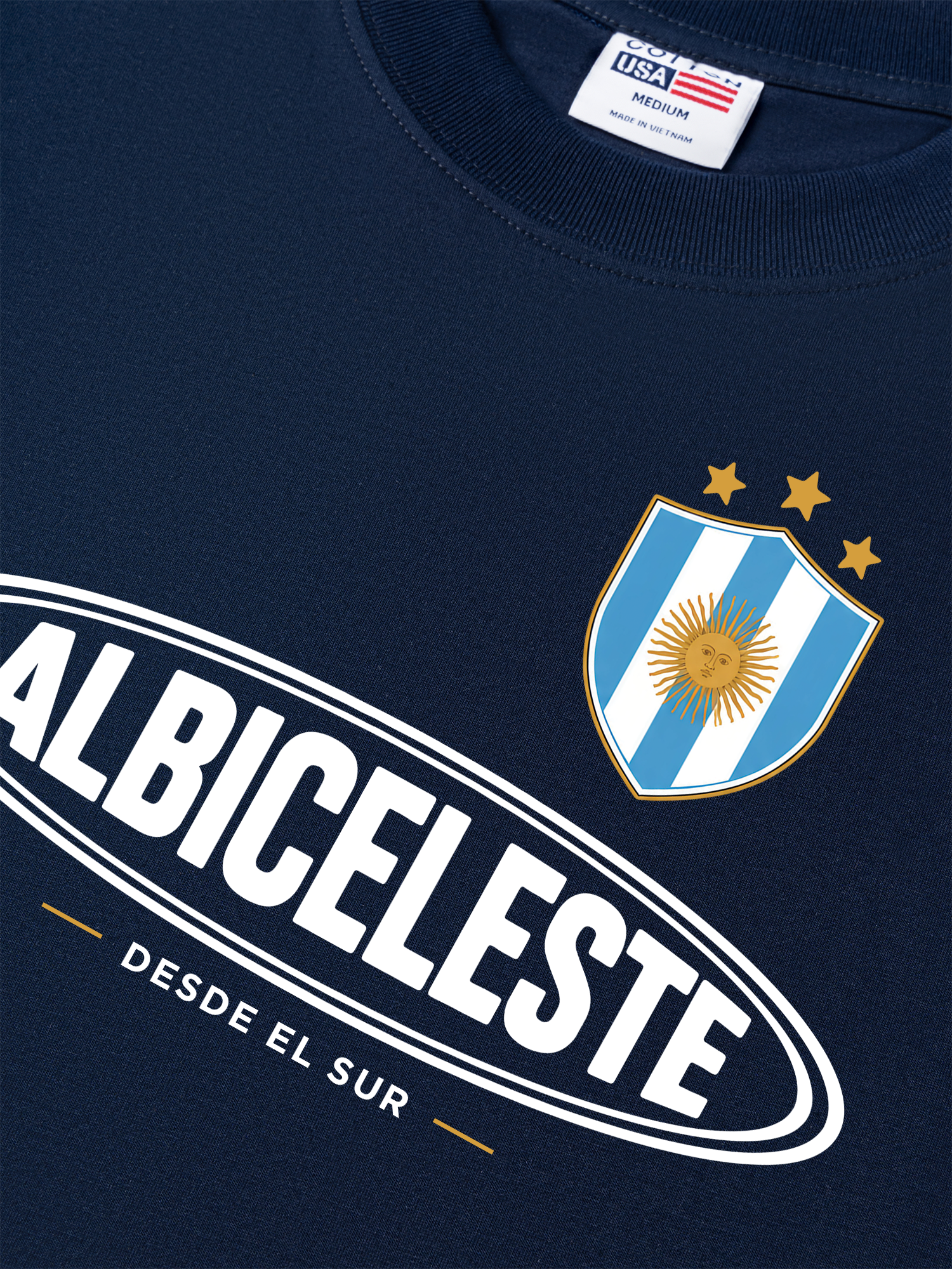 Áo Thun Relaxed Fit Soccer ALBICELESTE
