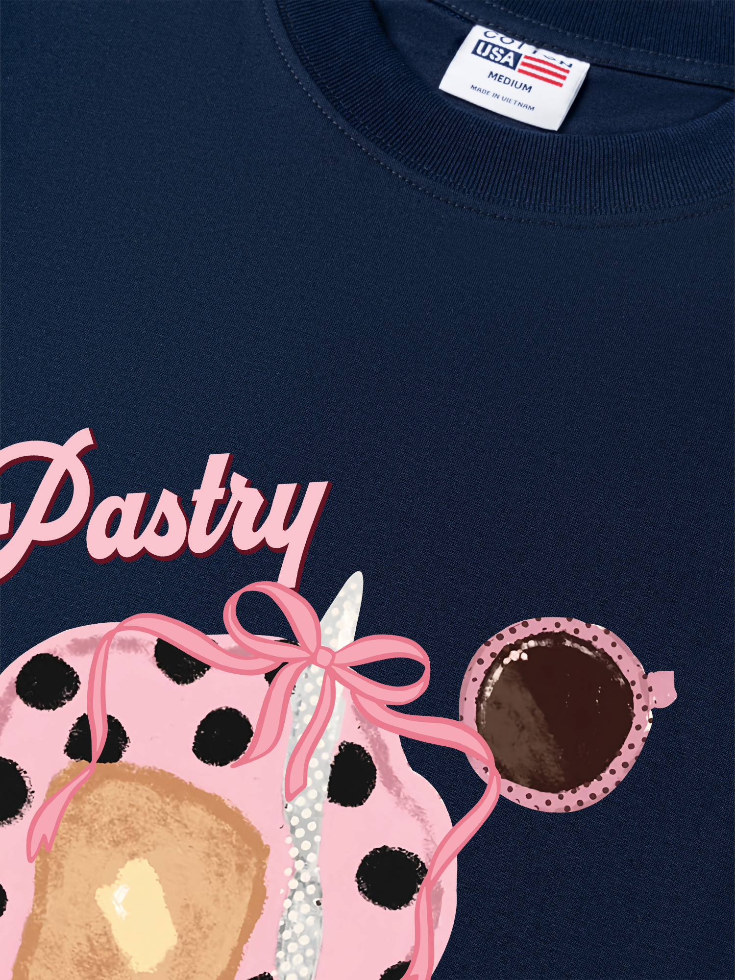 Áo Thun Relaxed Fit Yummy Mood Pastry Time