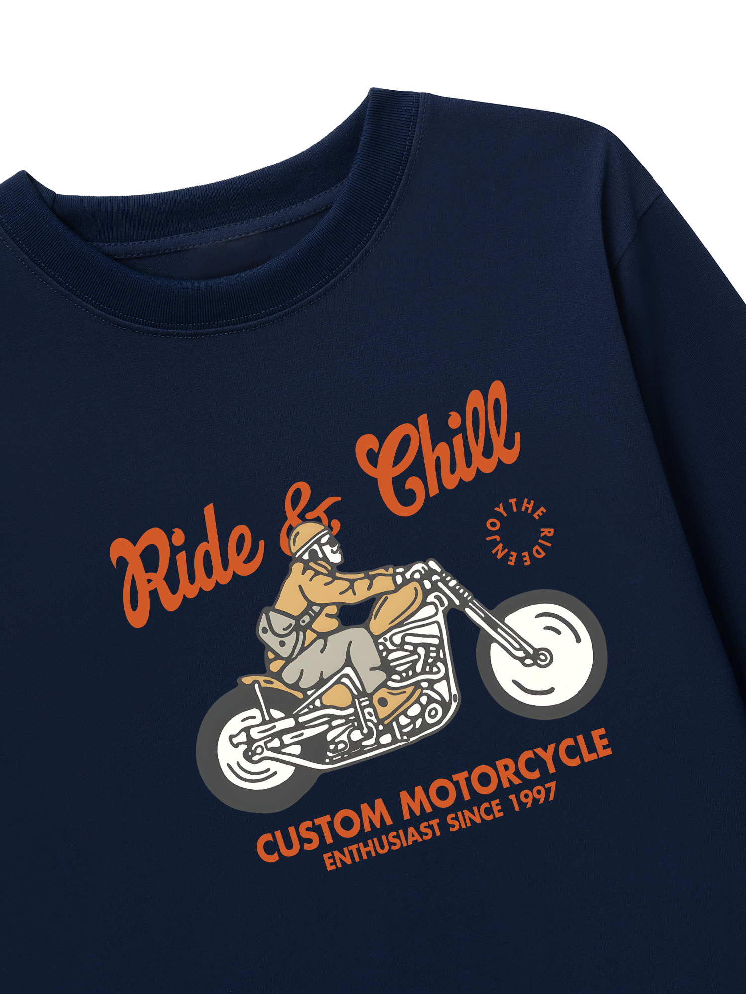 Áo Thun Dài Tay Ride & Chill