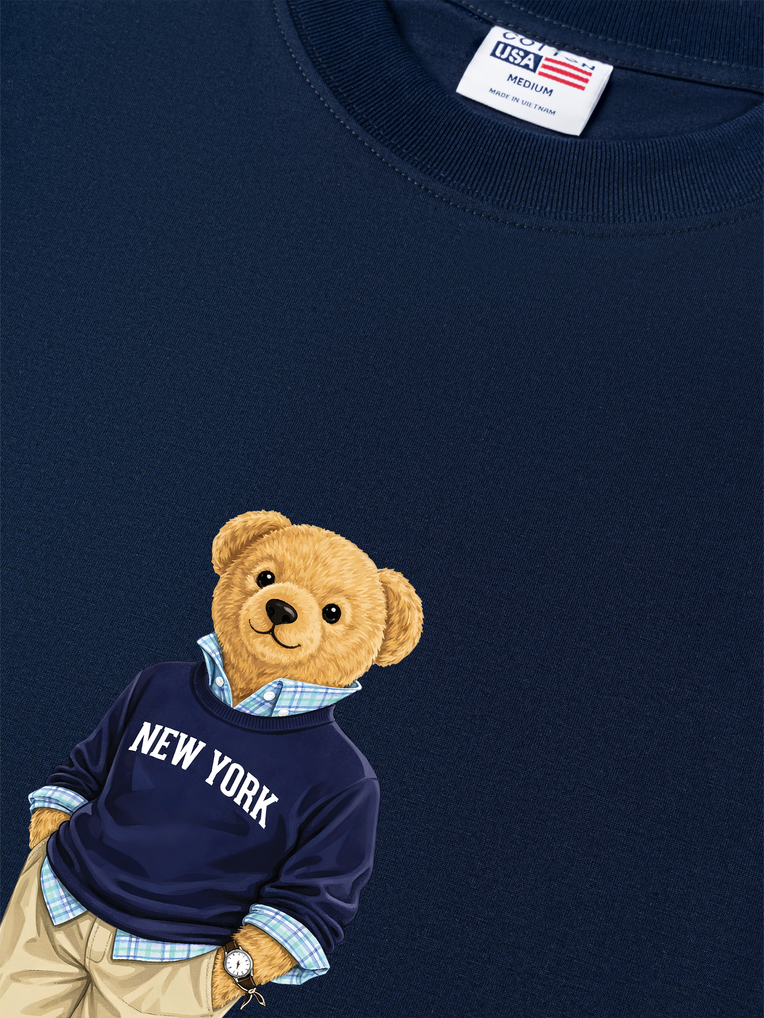 Áo Thun Relaxed Fit Classic Bear