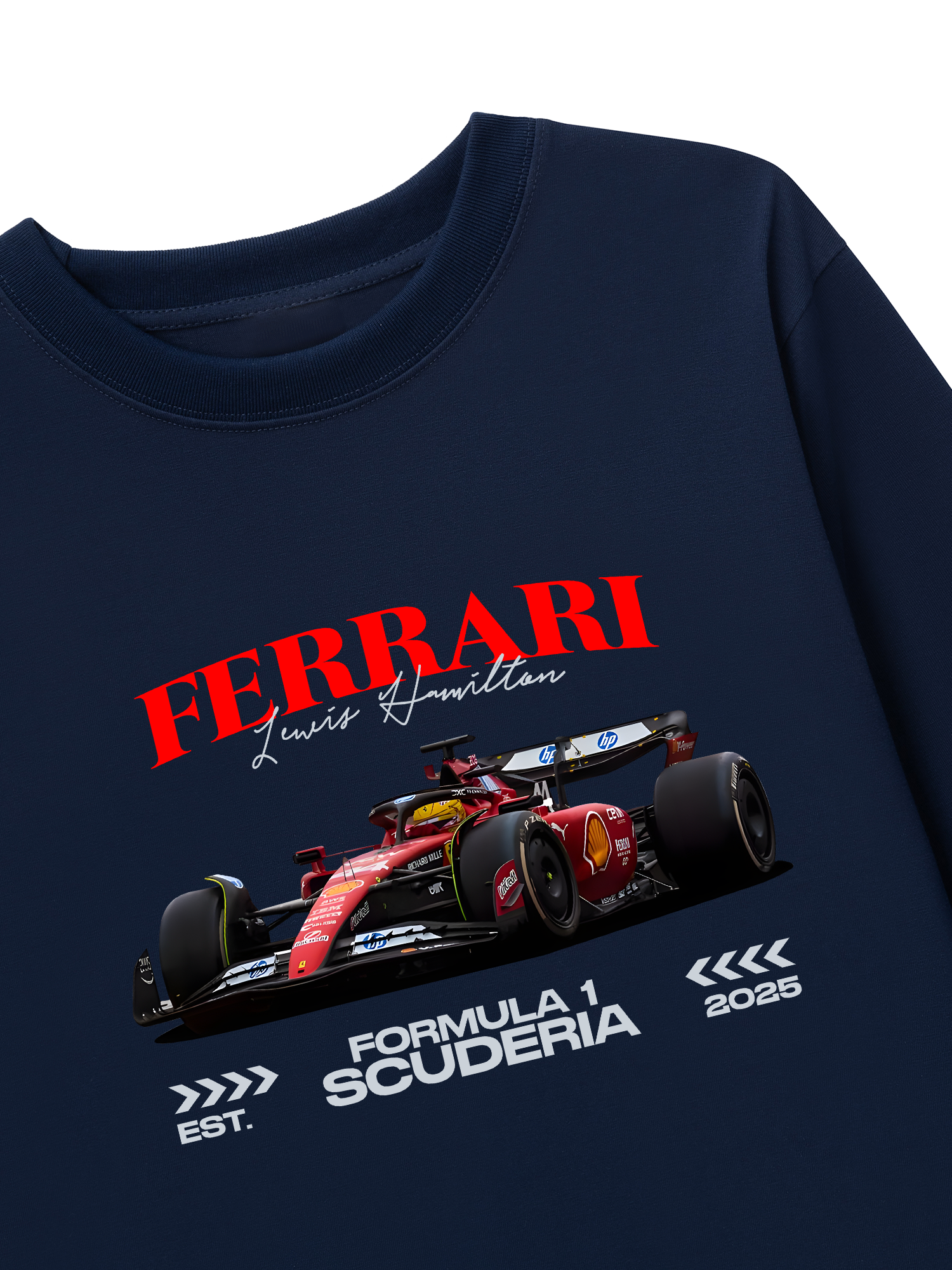Áo Thun Dài Tay Ferrari Formula 1 Scuderia